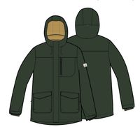 Rainier Waterproof Parka - Fir Tree - Image 12