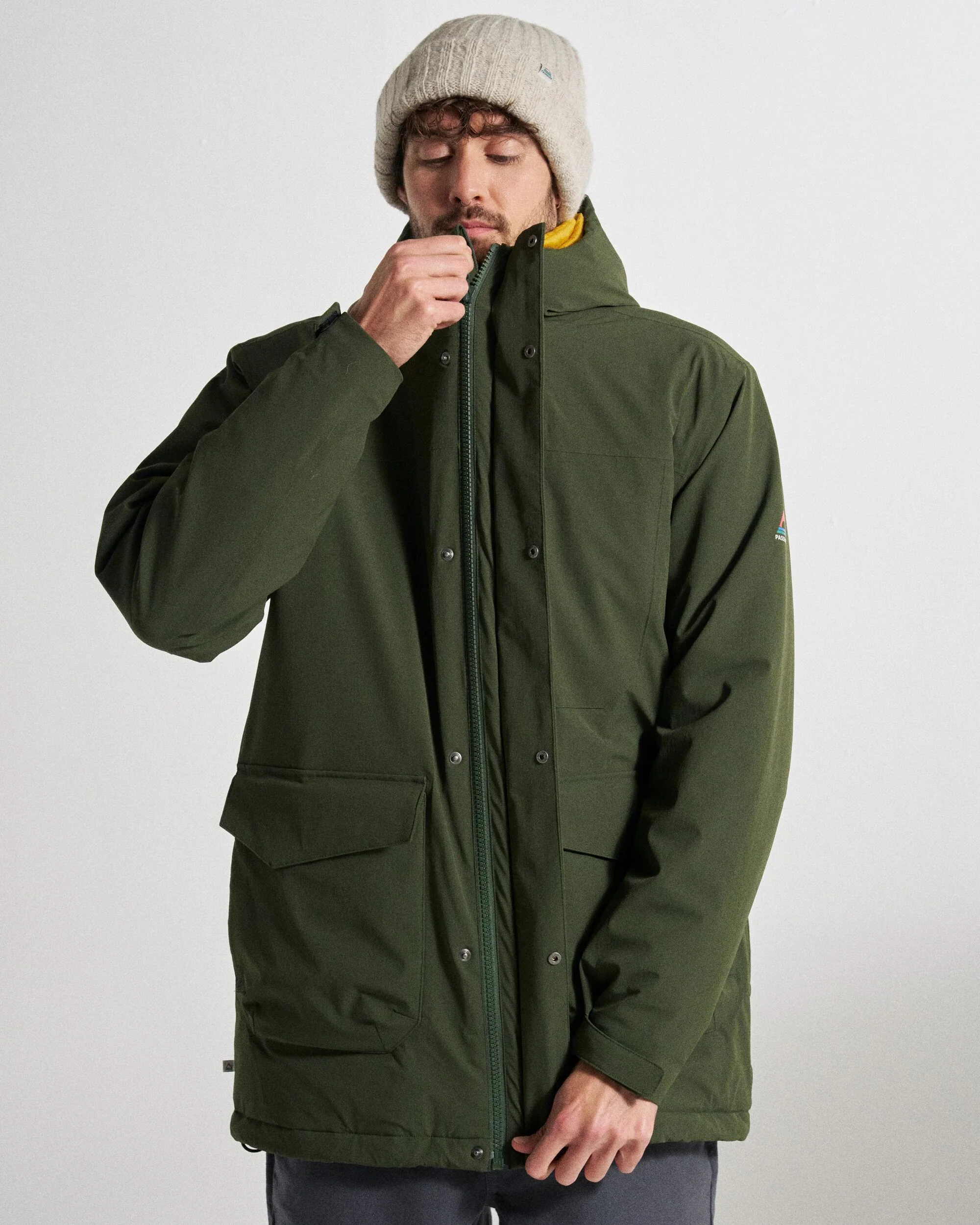 Rainier Waterproof Parka - Fir Tree - Image 7