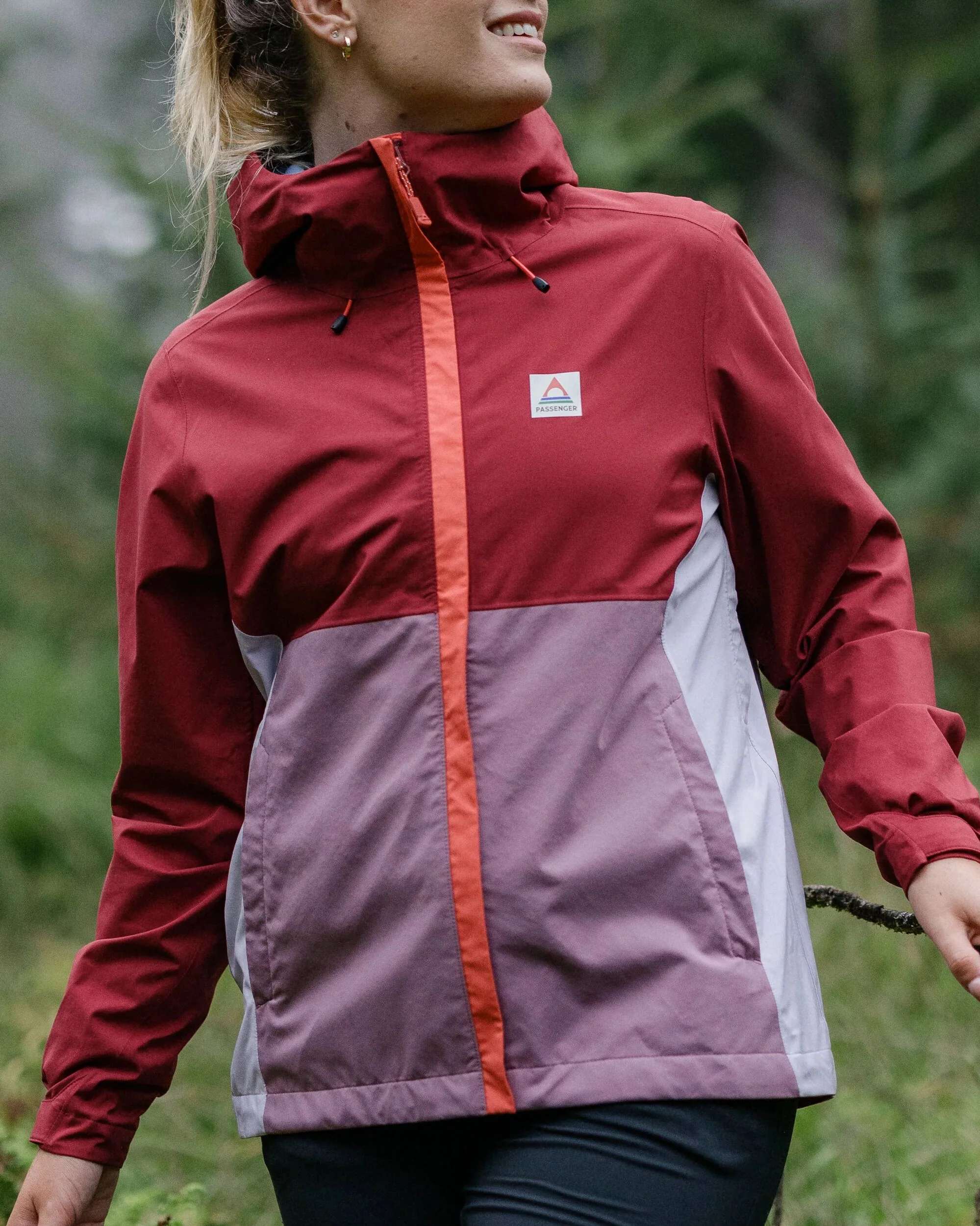 Rainstorm Waterproof Jacket - Forest Berry/Berry - Image 5