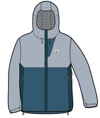 Rainstorm Waterproof Jacket - Grey Blue/Blue Steel - Image 14