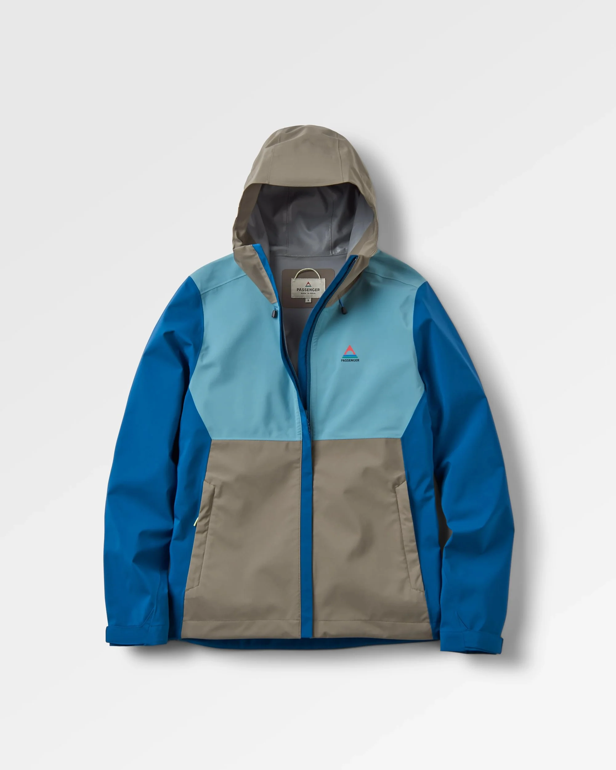 Rainstorm Waterproof Jacket - Tidal Blue/Arctic/Dusty Olive - Image 2