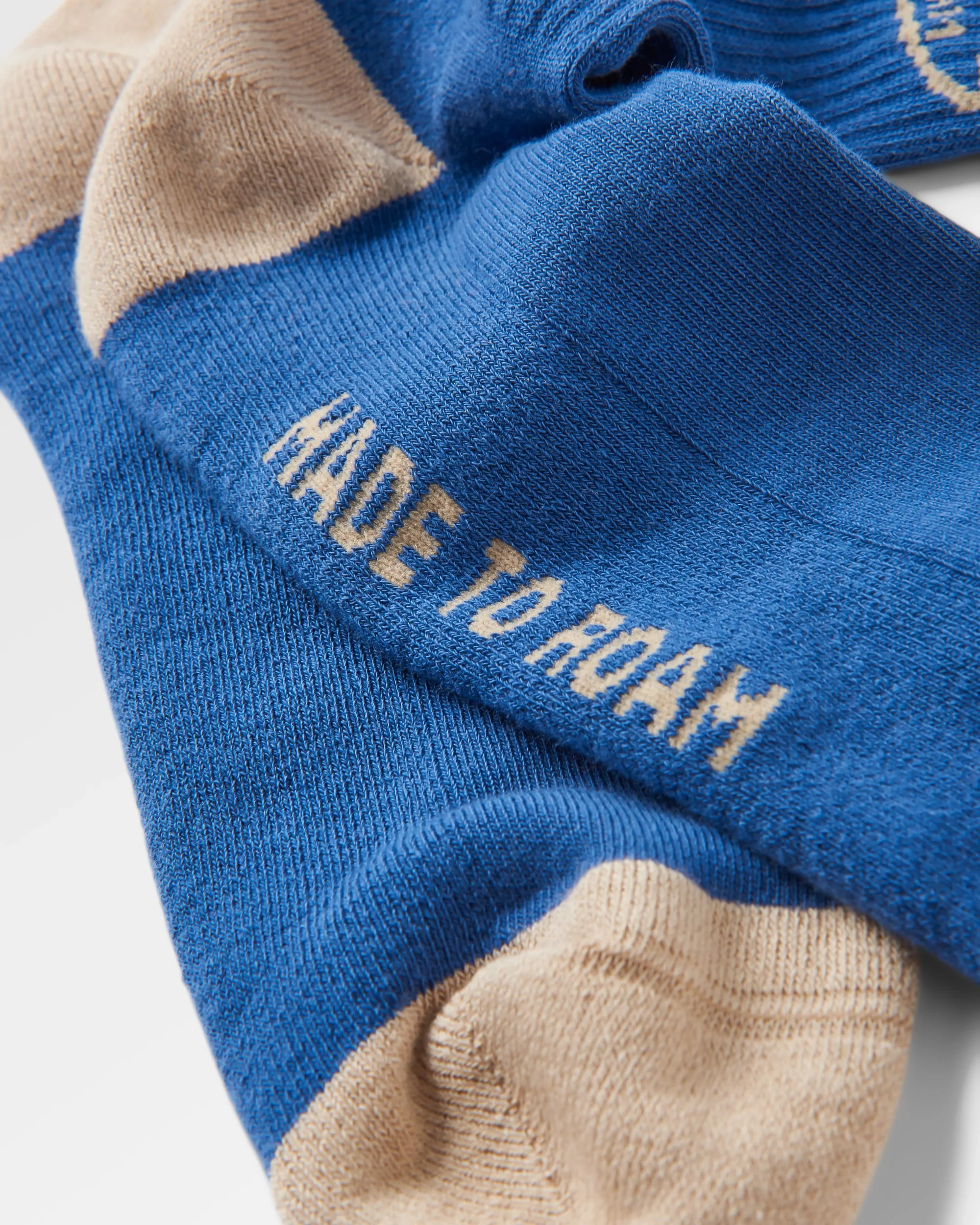 Rambler Organic Midweight Crew Socks - Moonlight Blue - Image 5