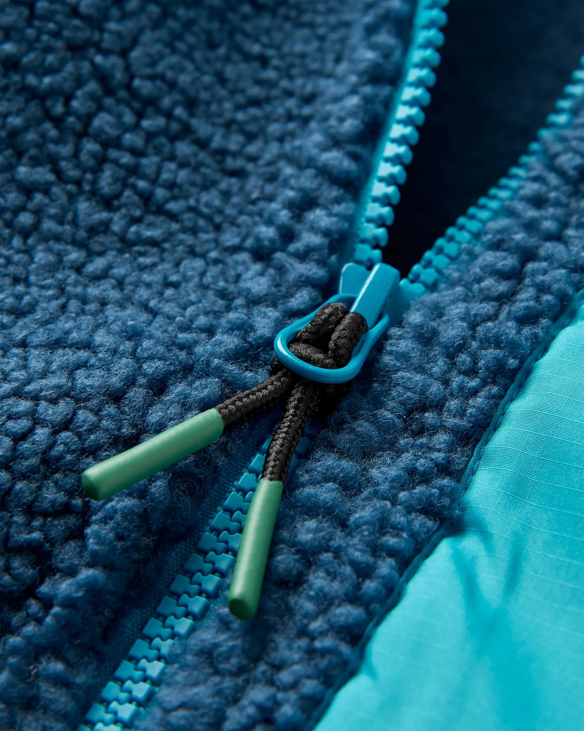 Ravi Sherpa Fleece - Dark Denim - Image 3