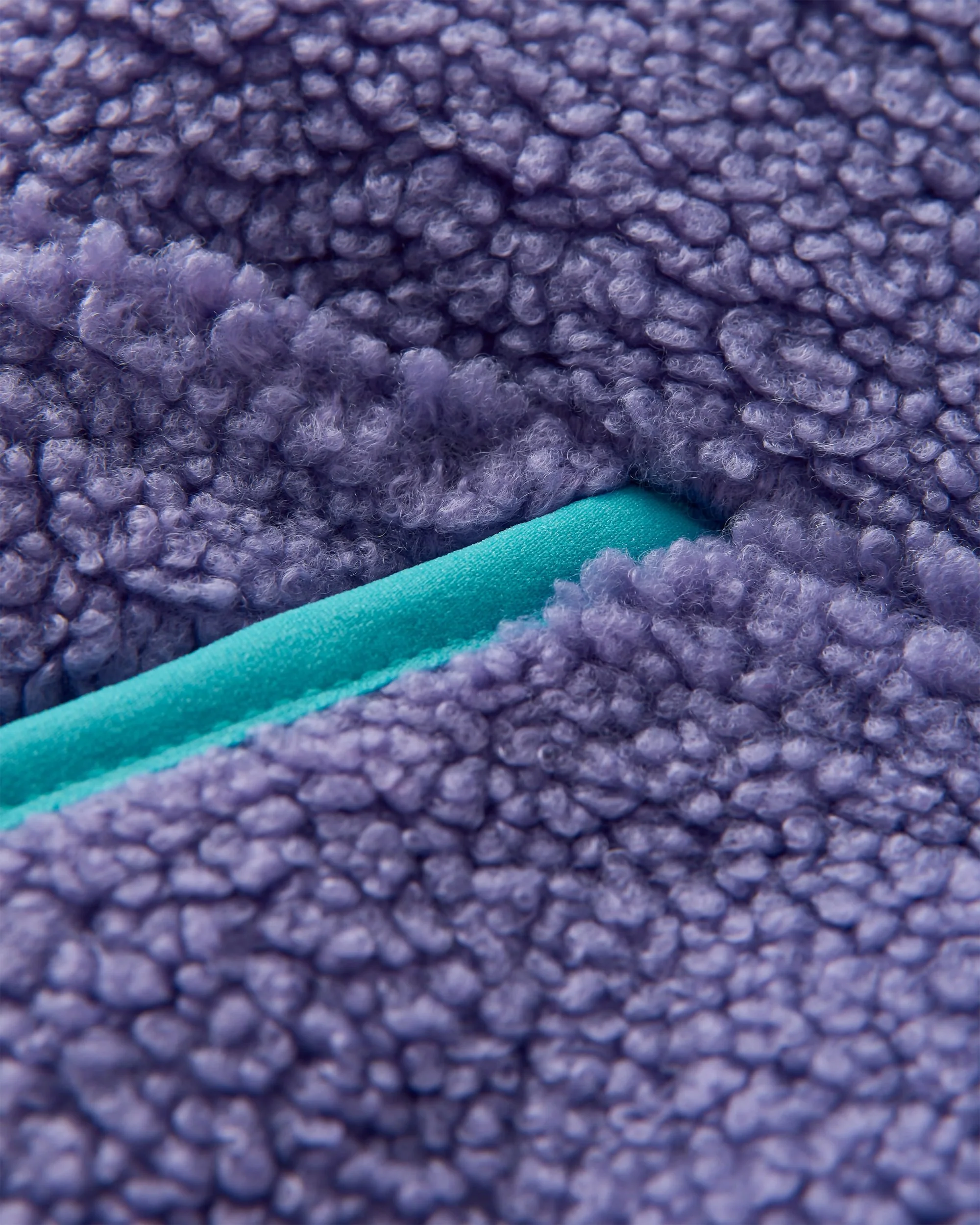 Ravi Sherpa Fleece - Retro Purple - Image 9