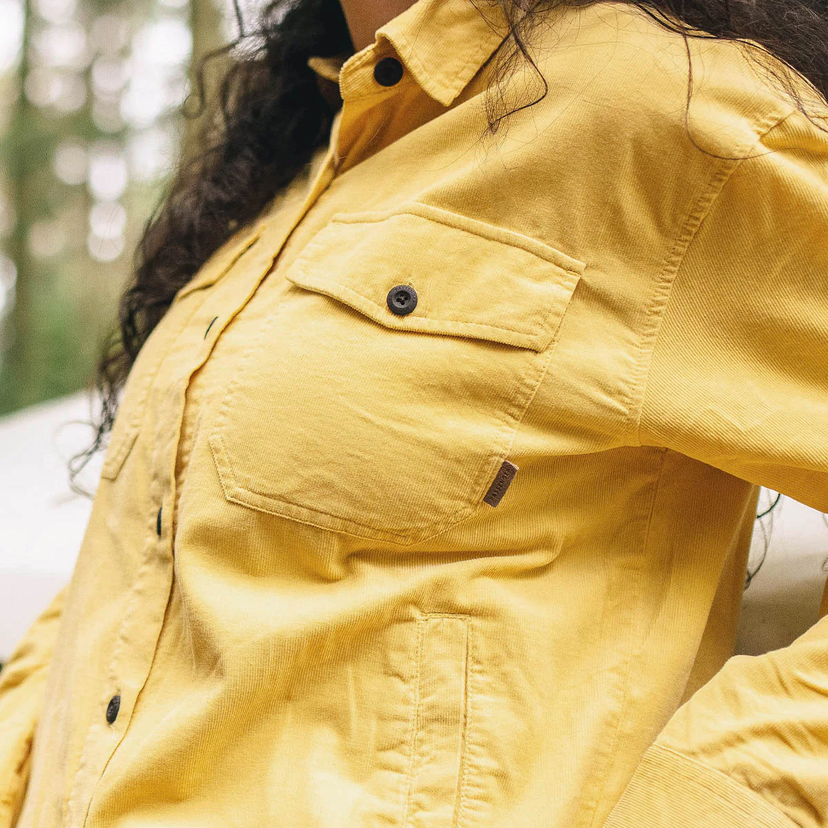 Ray Recycled Cord LS Shirt - Jojoba - Image 4
