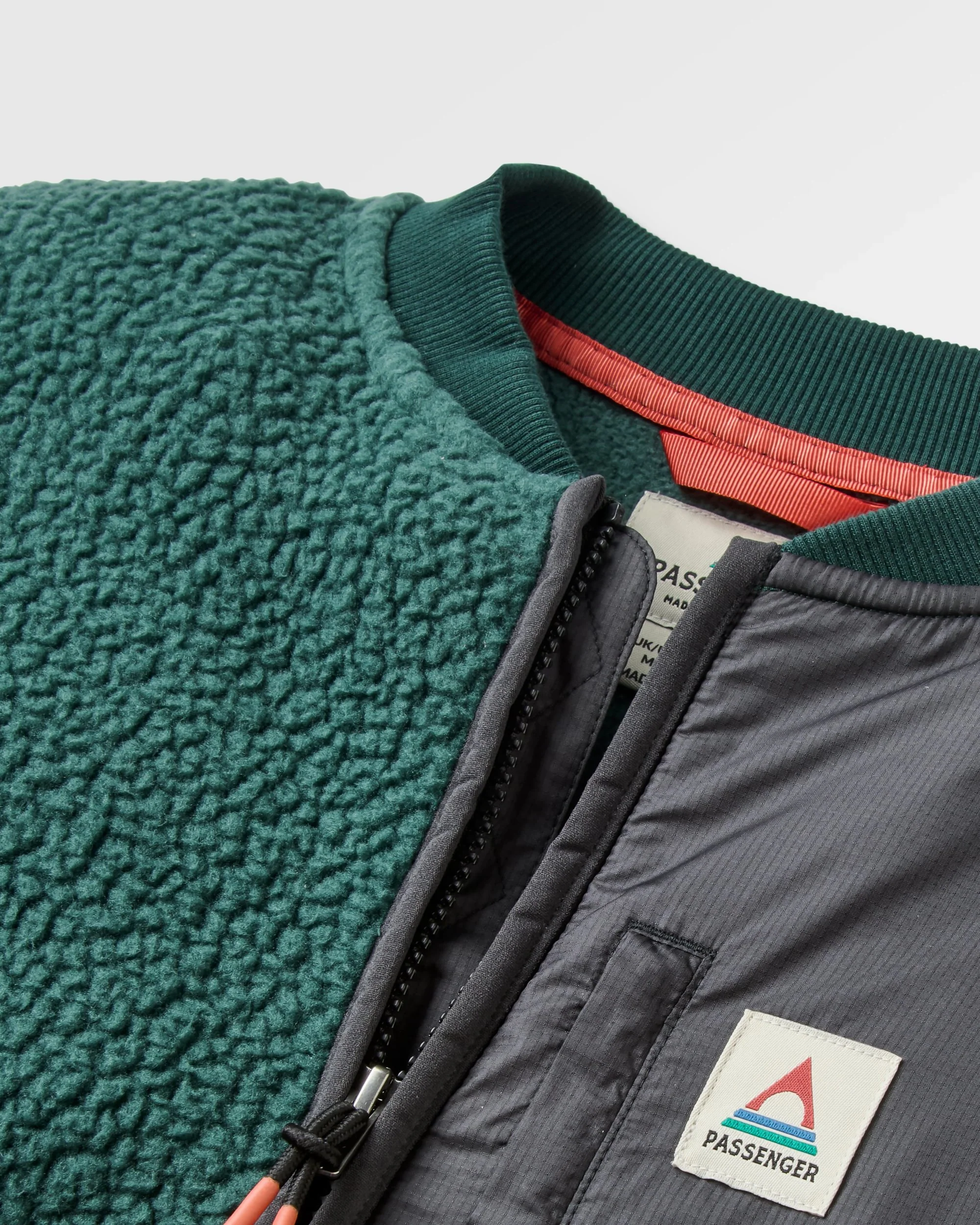 Reconnect Sherpa Fleece - Dark Fern - Image 3