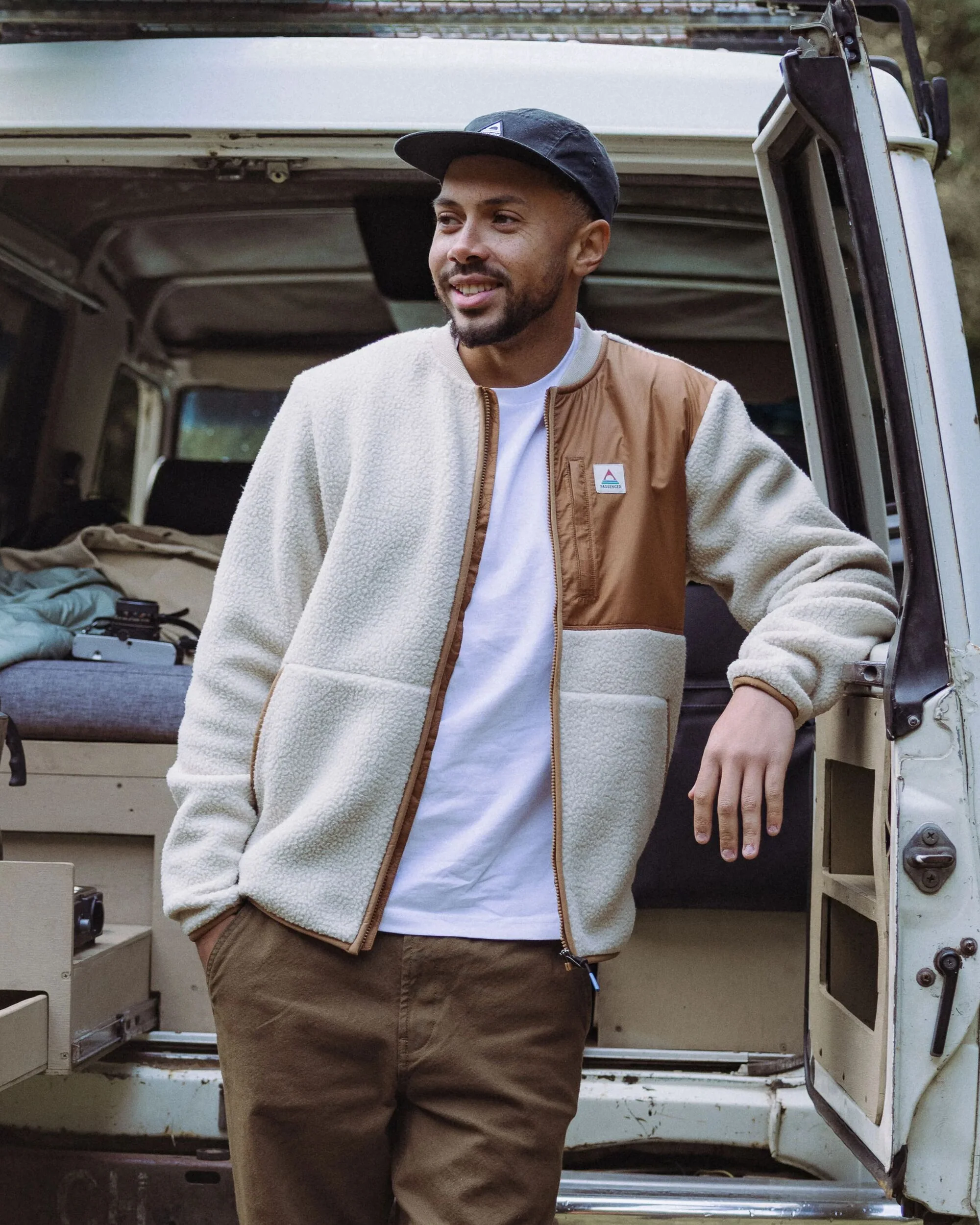 Reconnect Sherpa Fleece - Oatmeal - Image 3