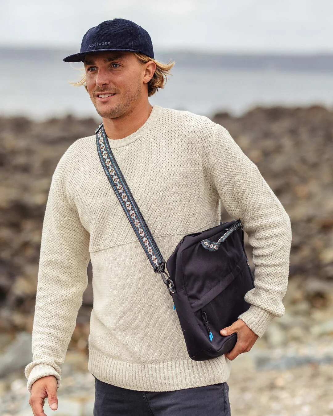 Messenger Bag - Black - Image 3