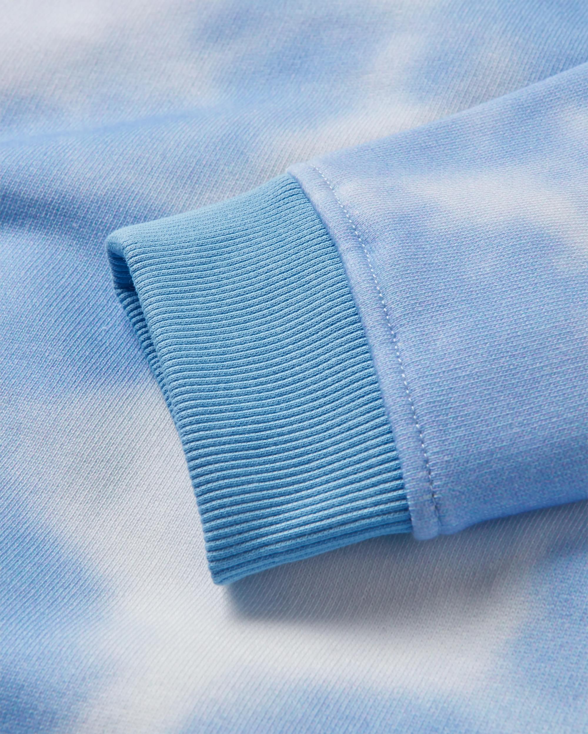 Rediscover Organic Cotton Sweatshirt - Tie Dye Cornflower - Image 4
