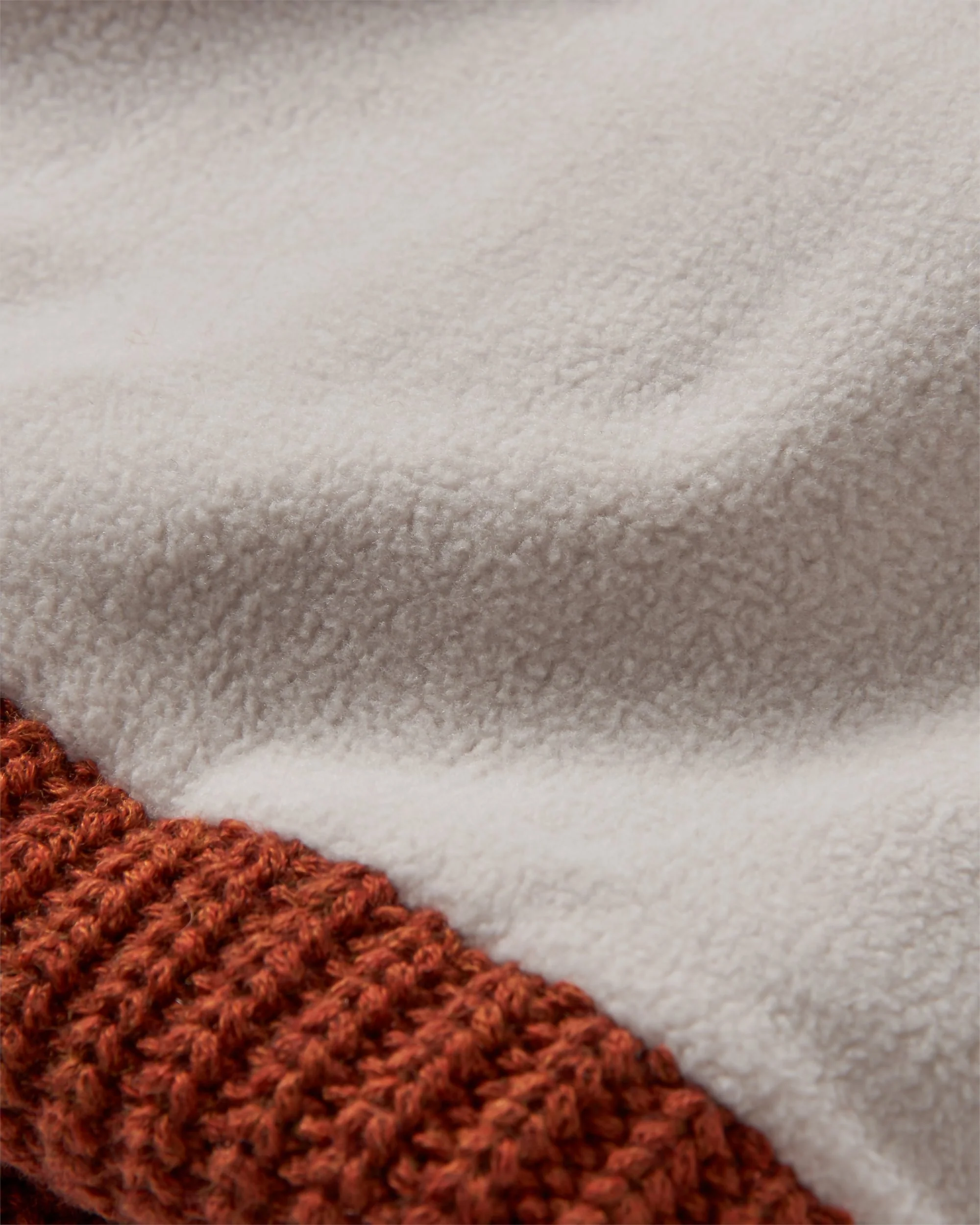 Beechwood Fleece Lined Beanie - Baked Clay - Image 4