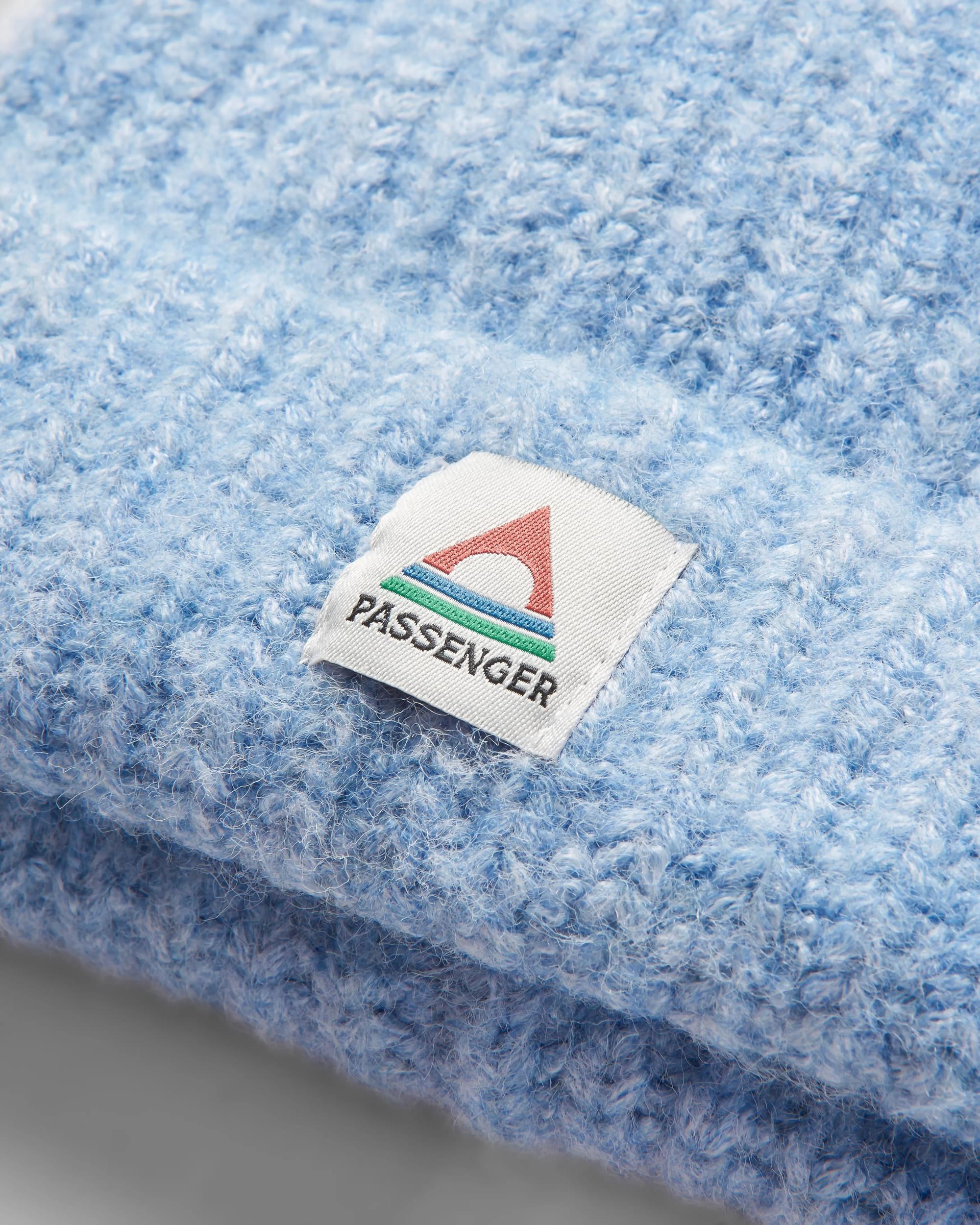 Redwood Fleece Lined Beanie - Blue Fog - Image 2
