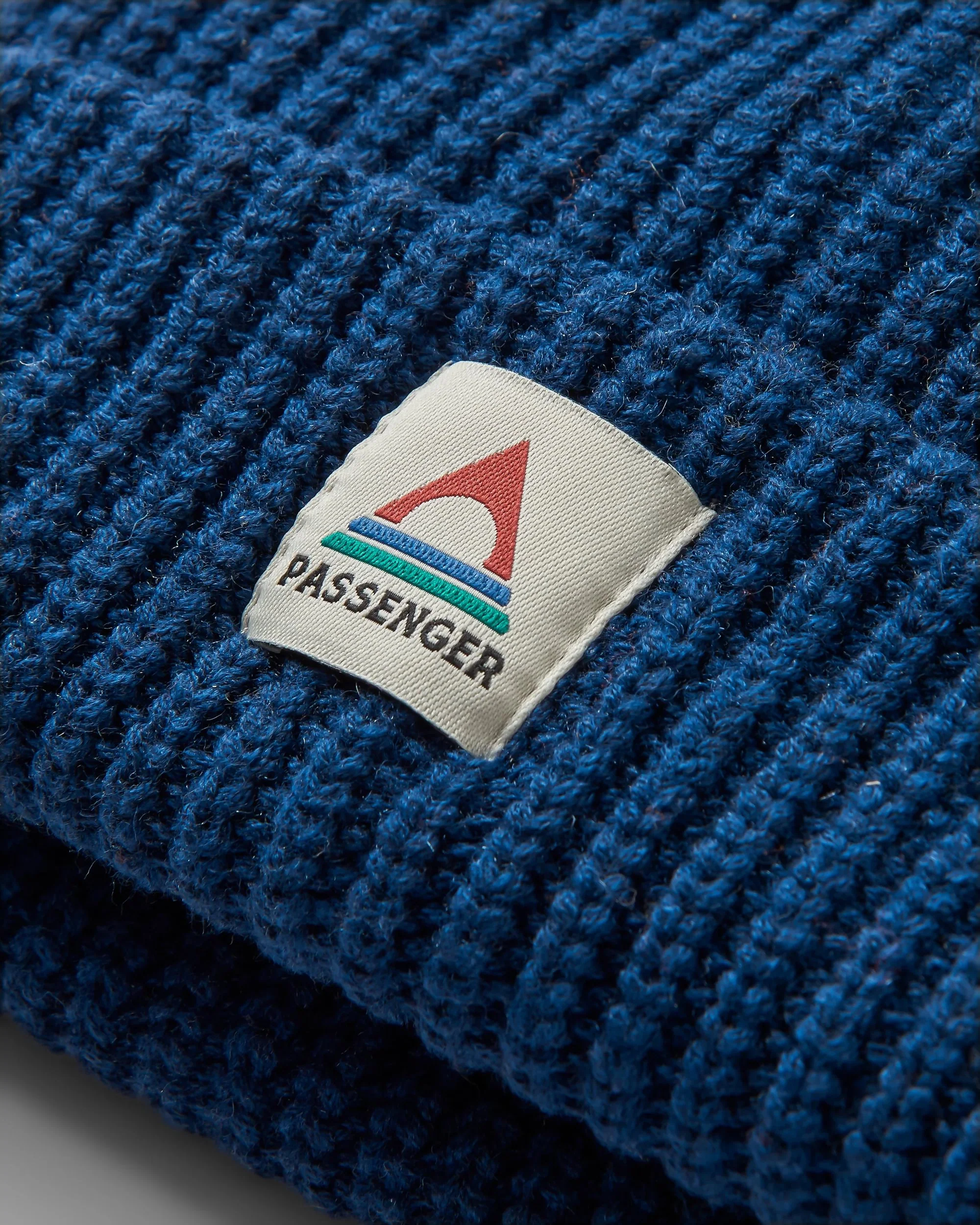 Beechwood Fleece Lined Beanie - Tidal Blue - Image 4