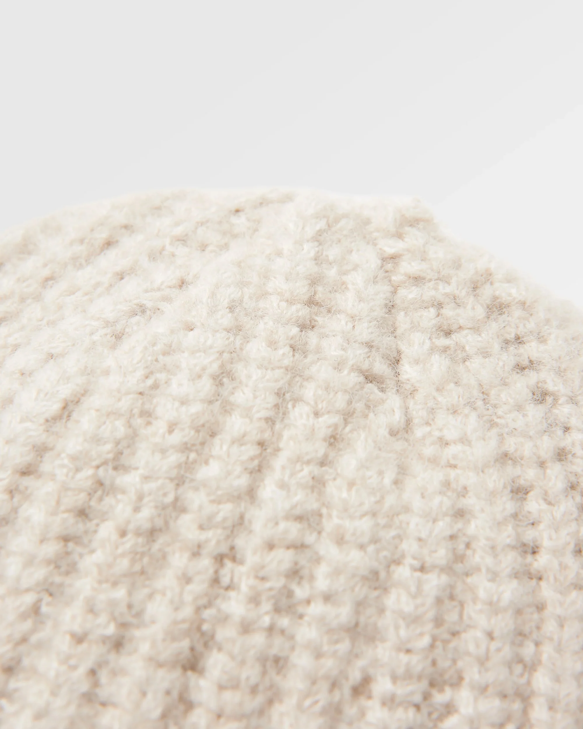 Redwood Fleece Lined Beanie - Vintage White - Image 6