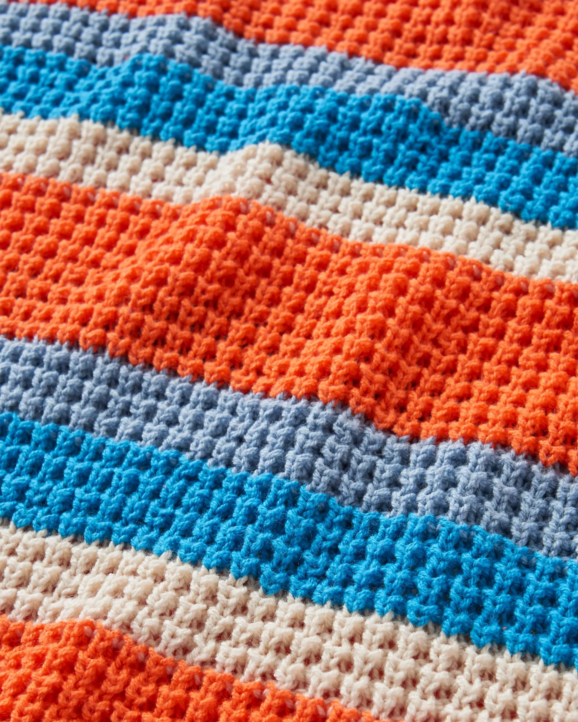 Reflection Stripey Jumper - Ember Orange Multi Stripe - Image 5