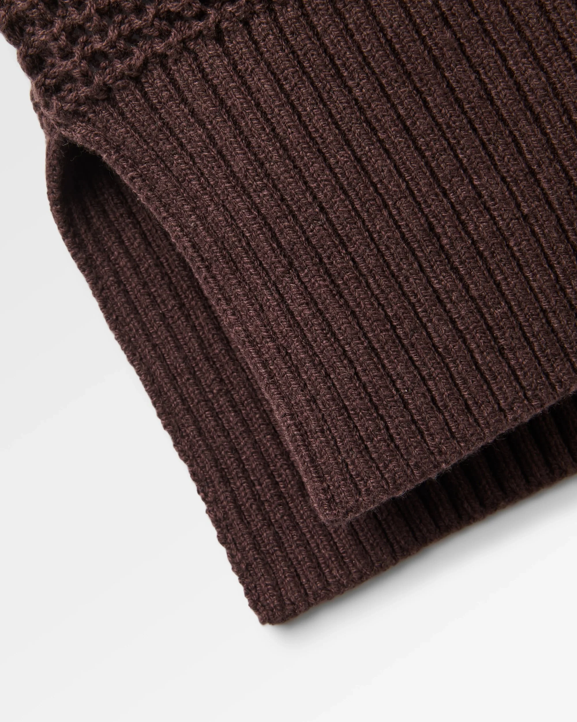 Reflection Stripey Jumper - Espresso - Image 8