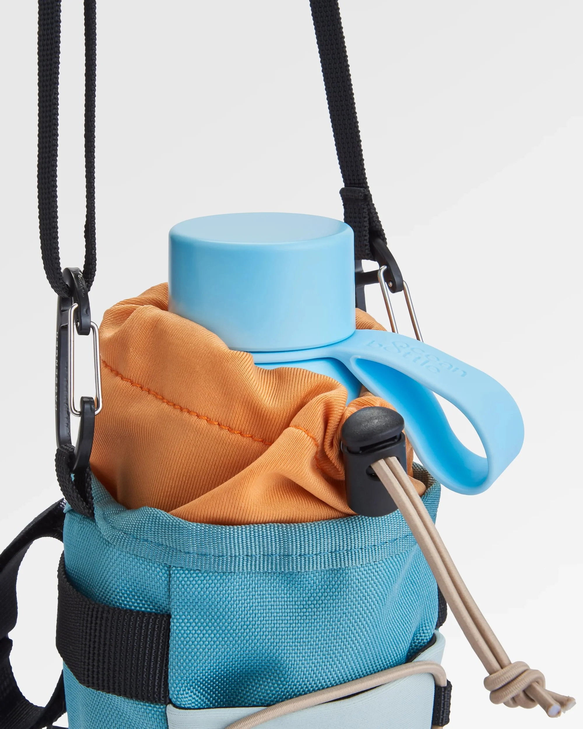 Refresh Hybrid Bottle Bag - Arctic/Retro Orange - Image 9