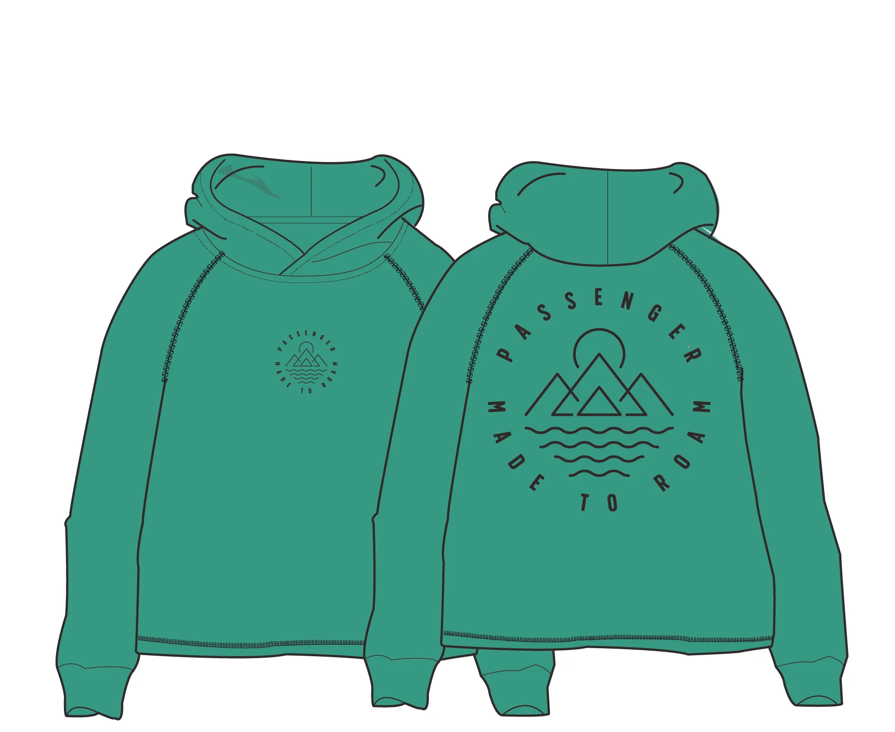 Remote Hoodie - Greenlake - Image 11