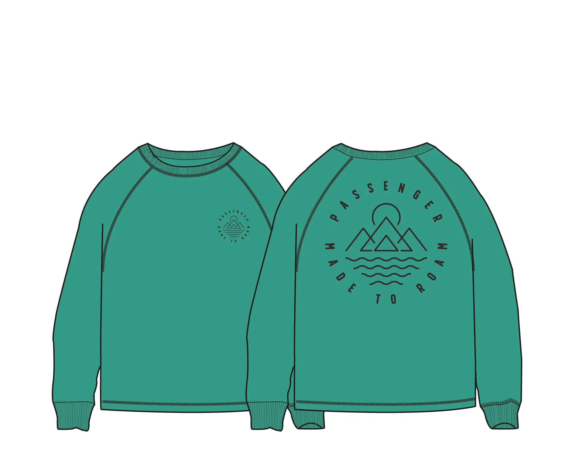 Remote Sweatshirt - Greenlake - Image 11