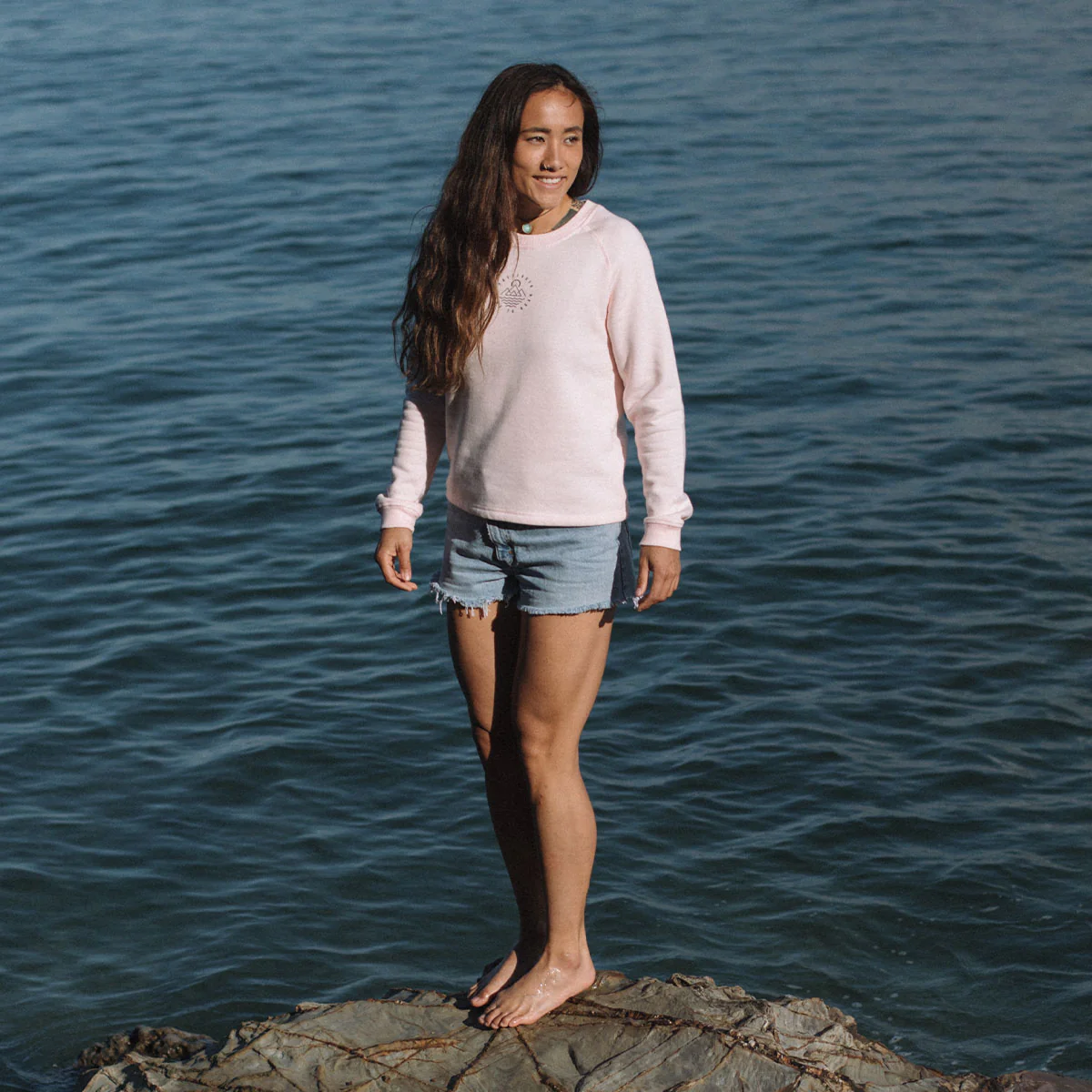 Remote Sweatshirt - Barely Pink - Image 3