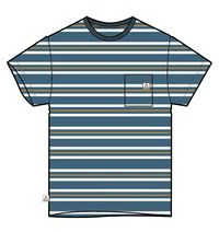 Retro Relaxed Fit T-Shirt - Blue Steel Marl - Image 10