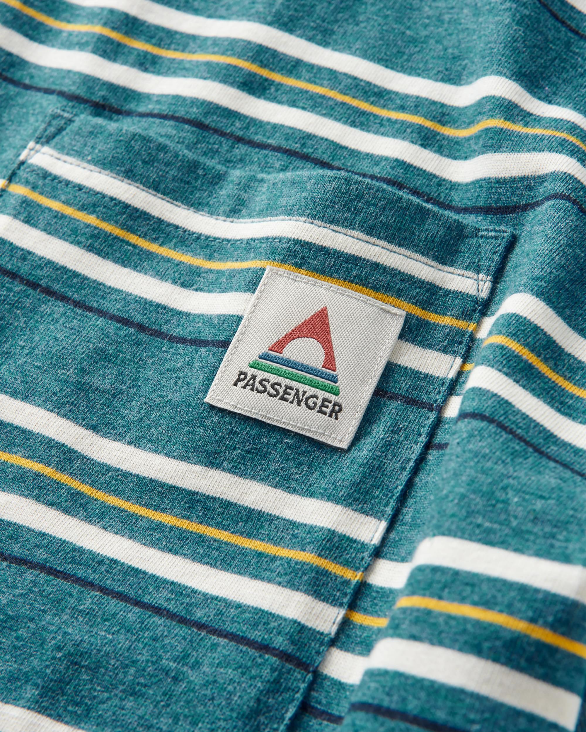Retro Relaxed Fit T-Shirt - Blue Steel Marl - Image 7