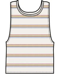 Retro Vibes Vest - Retro Stripe - Image 7