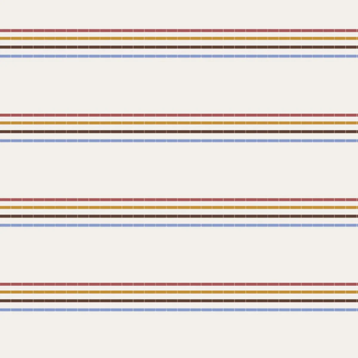 Retro Vibes Organic Cotton T-Shirt - Retro Stripe - Image 9
