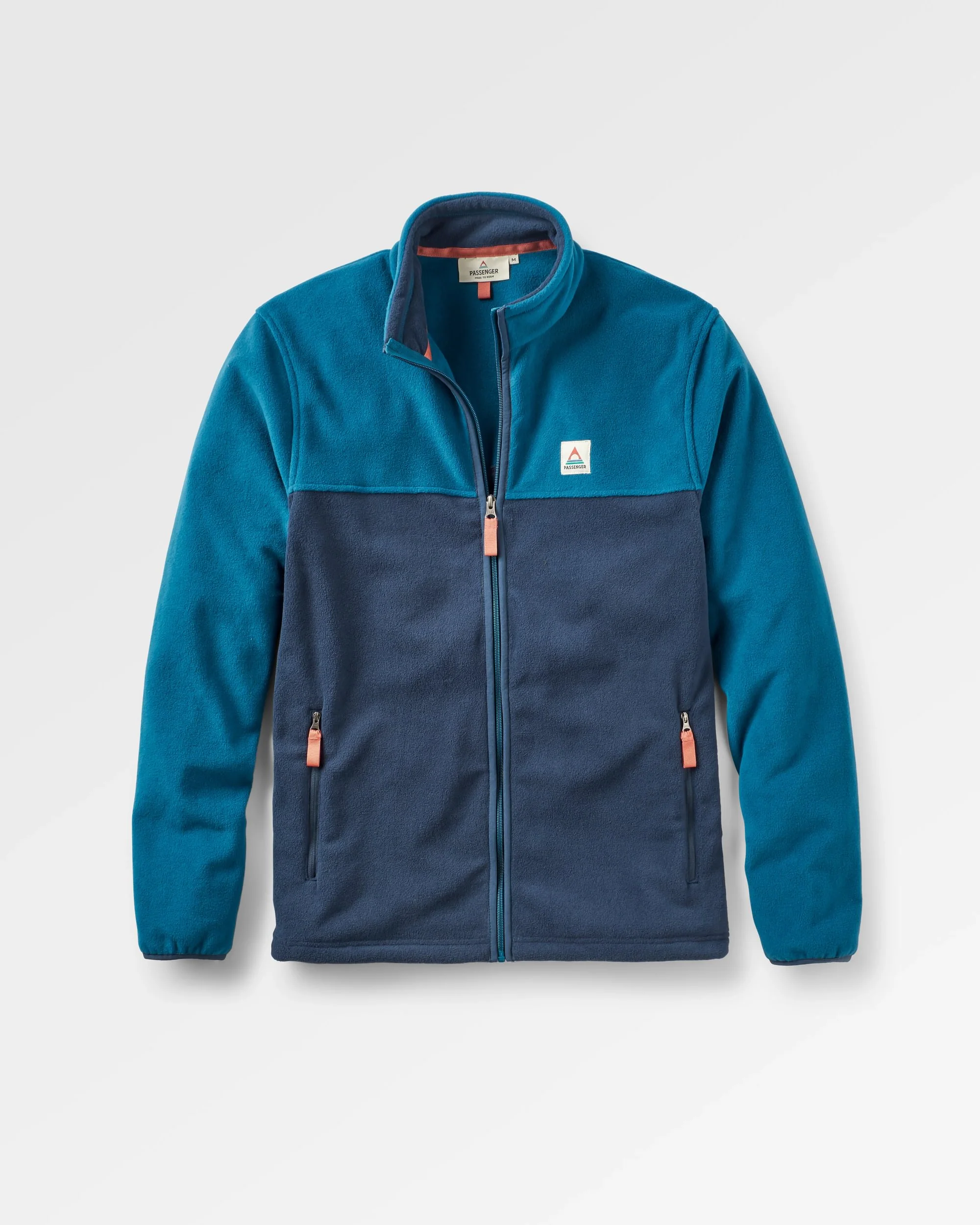 Ridge 2.0 Full Zip Polar Fleece - Tidal Blue/Rich Navy - Image 2