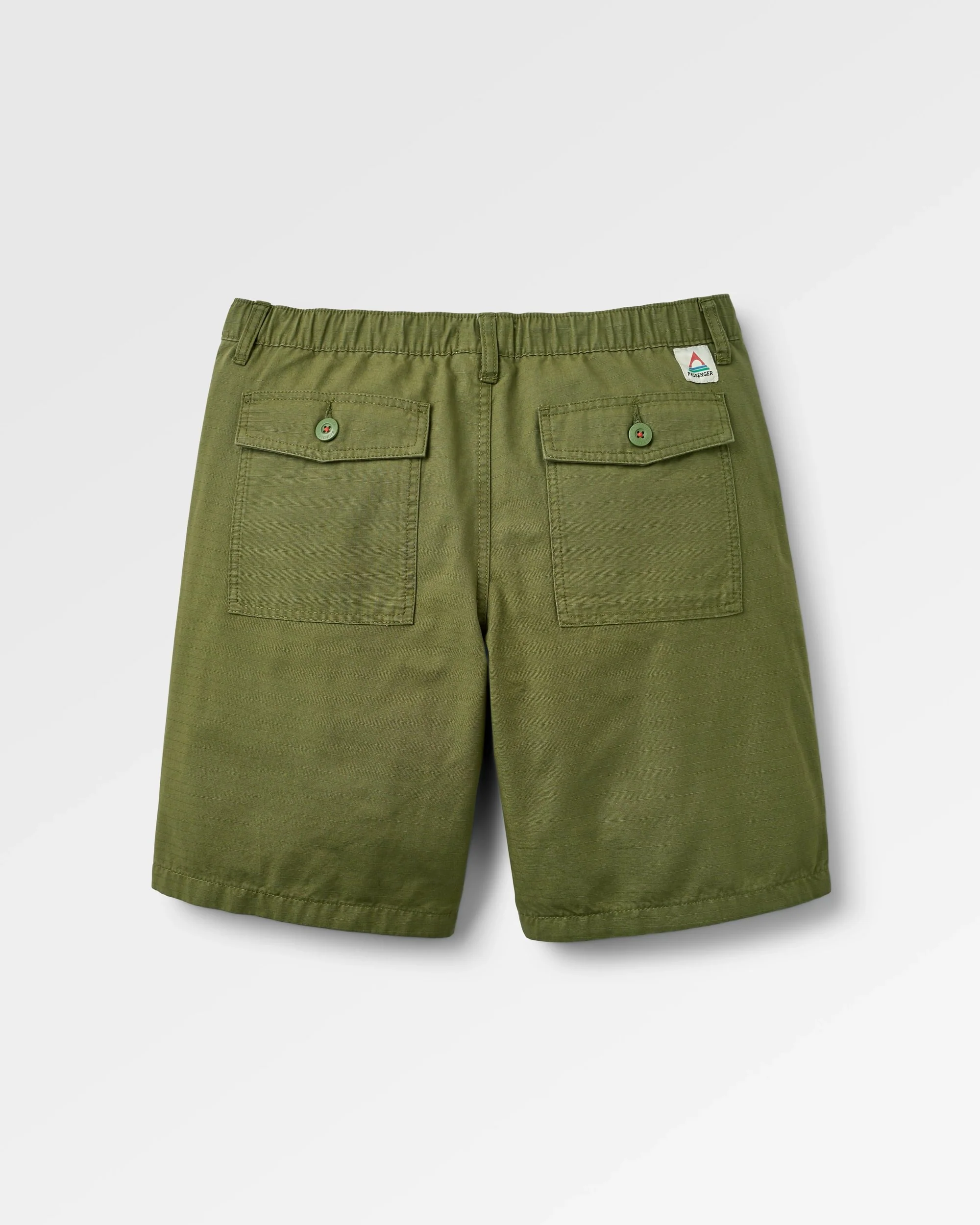 Rif-Raf Organic Cotton Ripstop Short - Khaki - Image 6