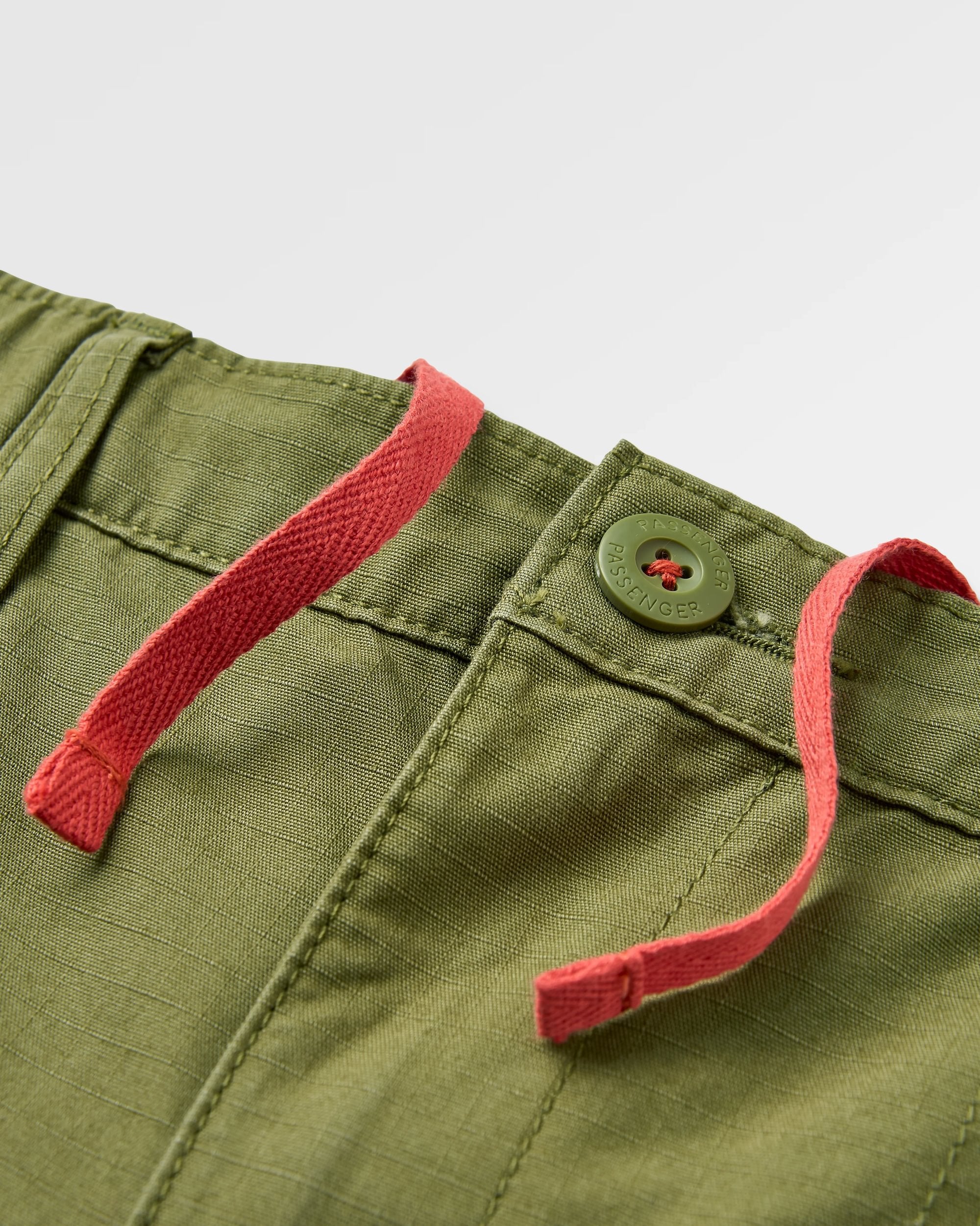 Rif-Raf Organic Cotton Ripstop Short - Khaki - Image 7