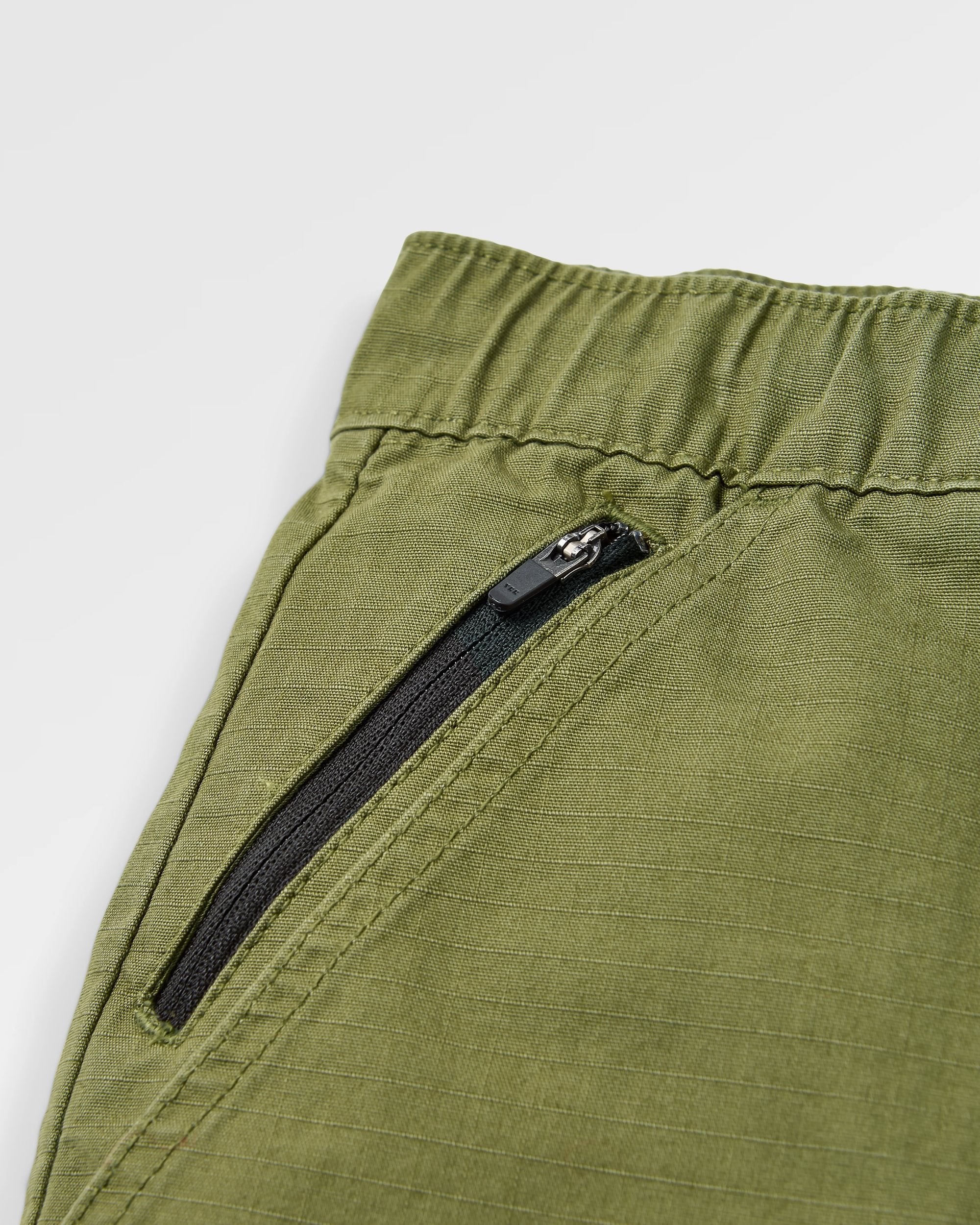 Rif-Raf Organic Cotton Ripstop Short - Khaki - Image 9