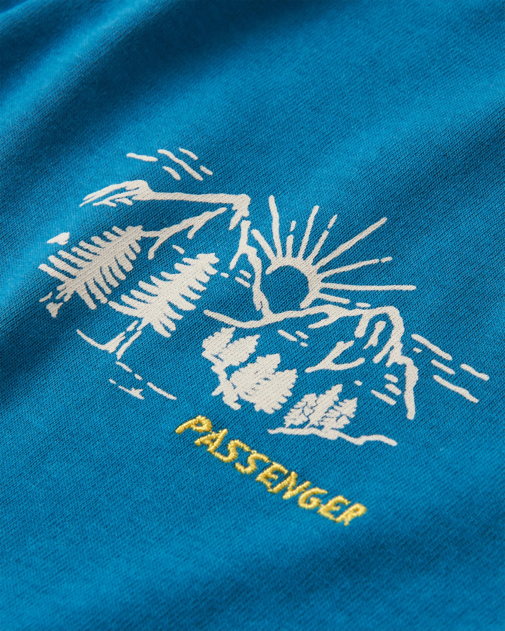 Riser LS T-Shirt - Blue Coral - Image 6