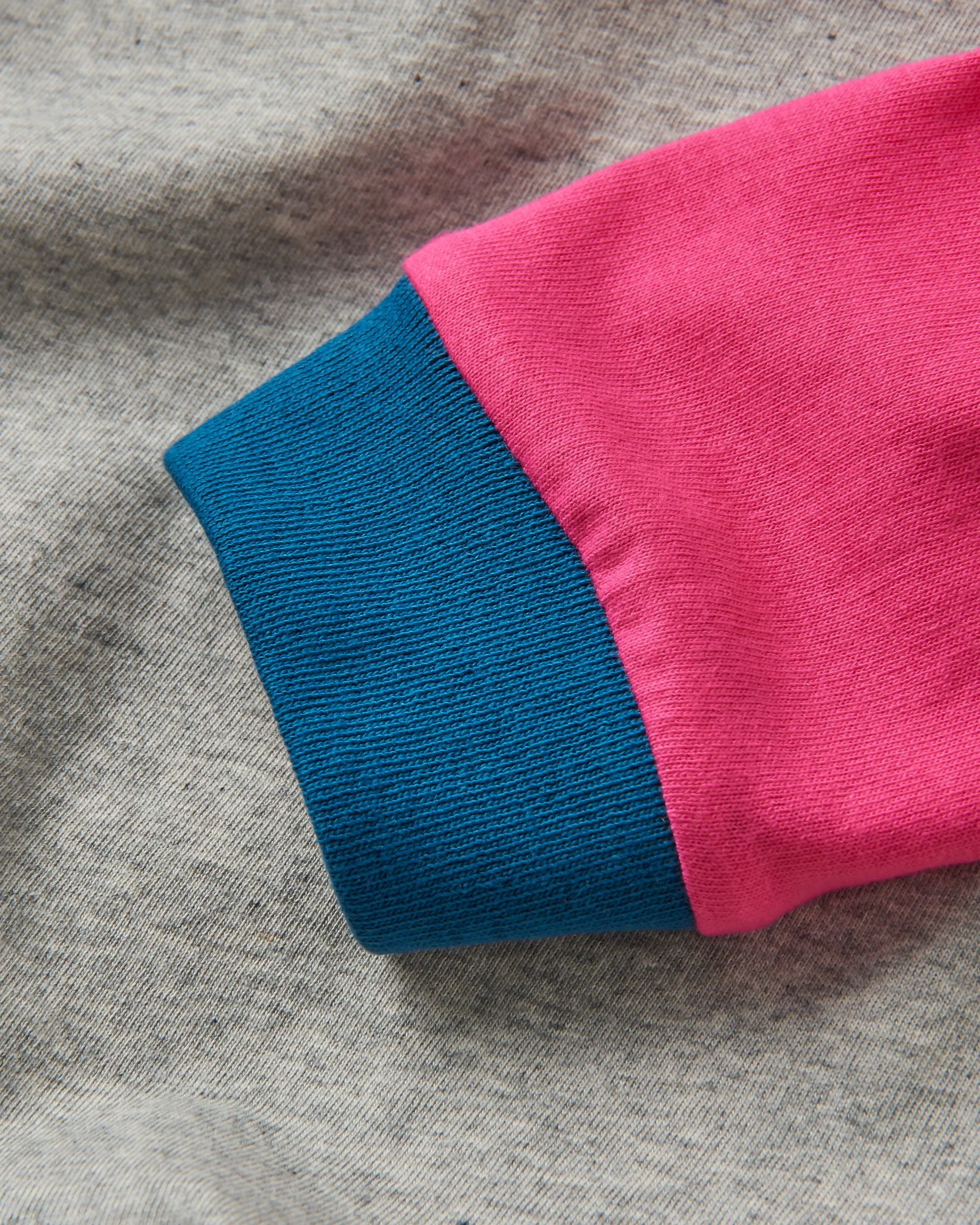 Riser LS T-Shirt - Mid Grey Marl - Image 5