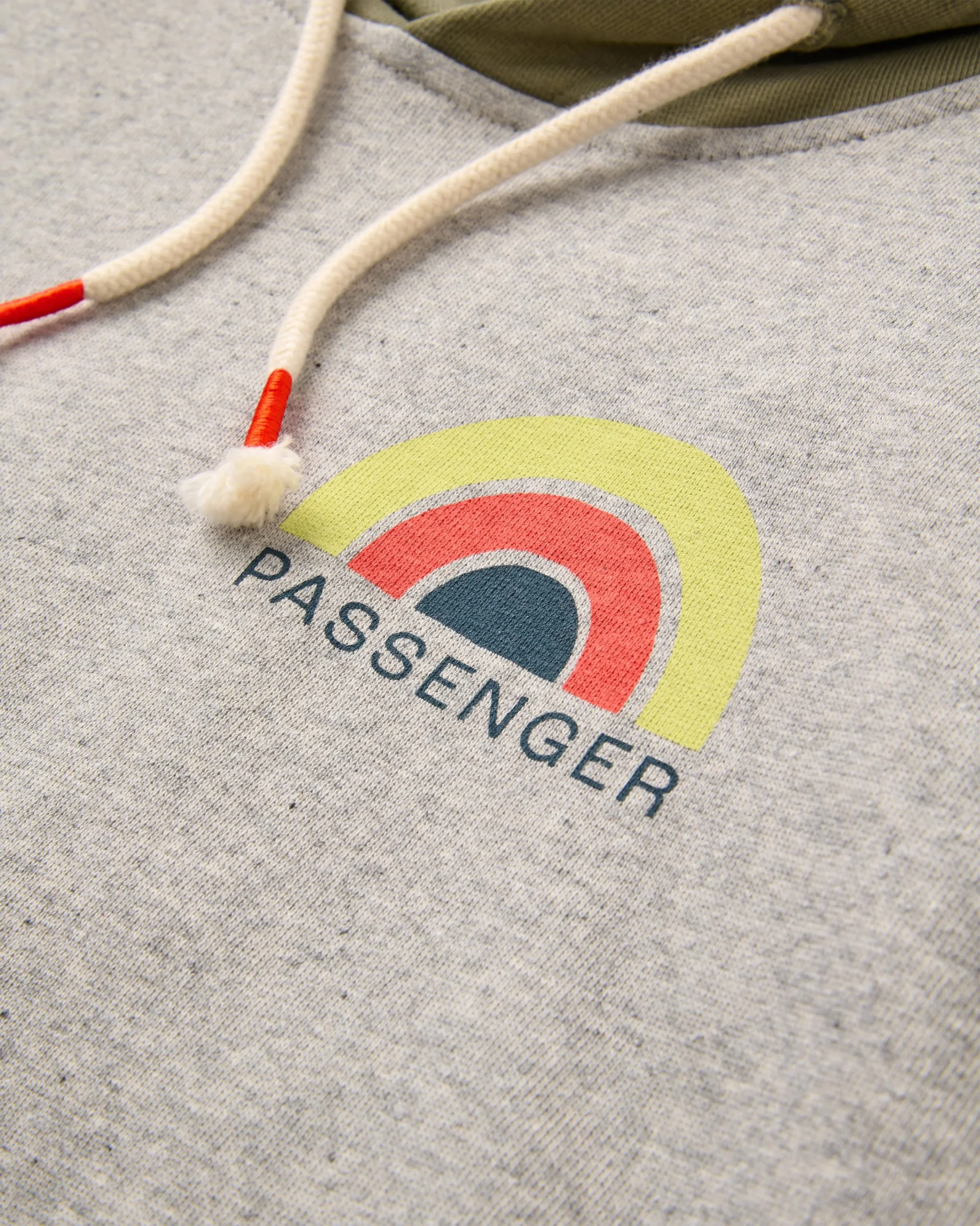Riser Organic Cotton Hoodie - Grey Marl - Image 2