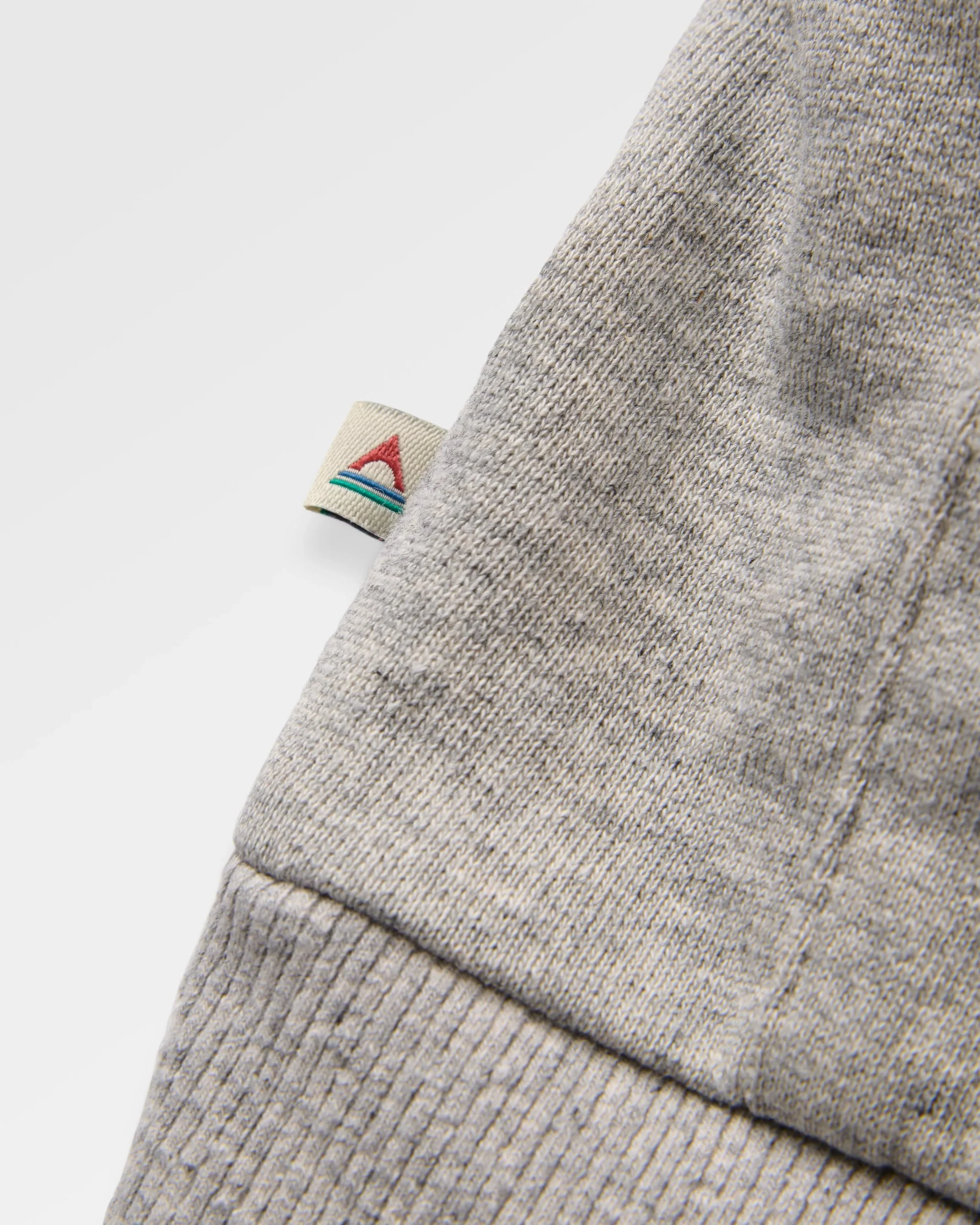 Riser Organic Cotton Hoodie - Grey Marl - Image 5