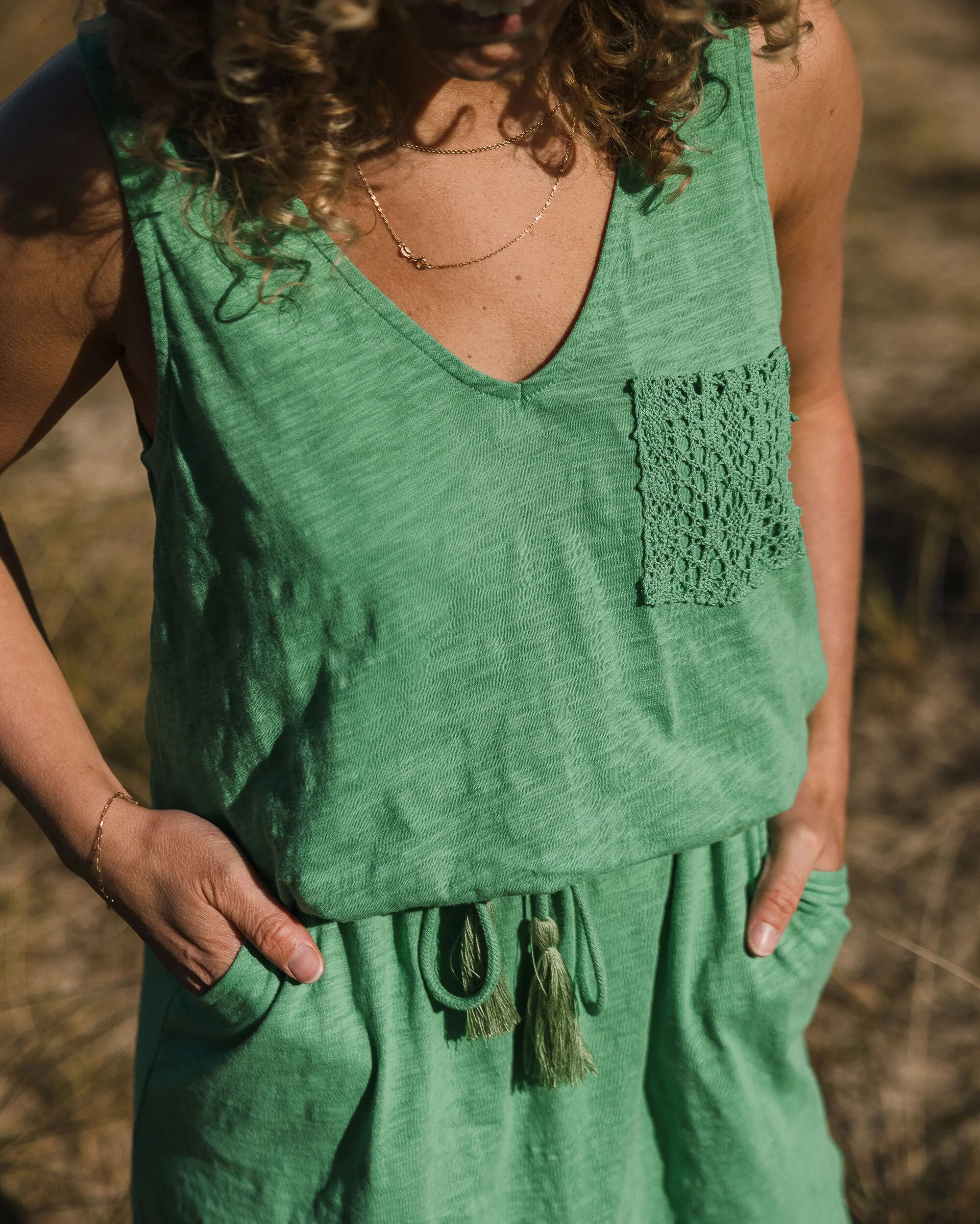 Rivergate Dress - Green Spruce - Image 4