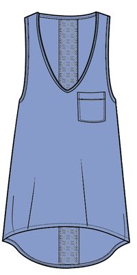 Rivergate Top - Cornflower - Image 11
