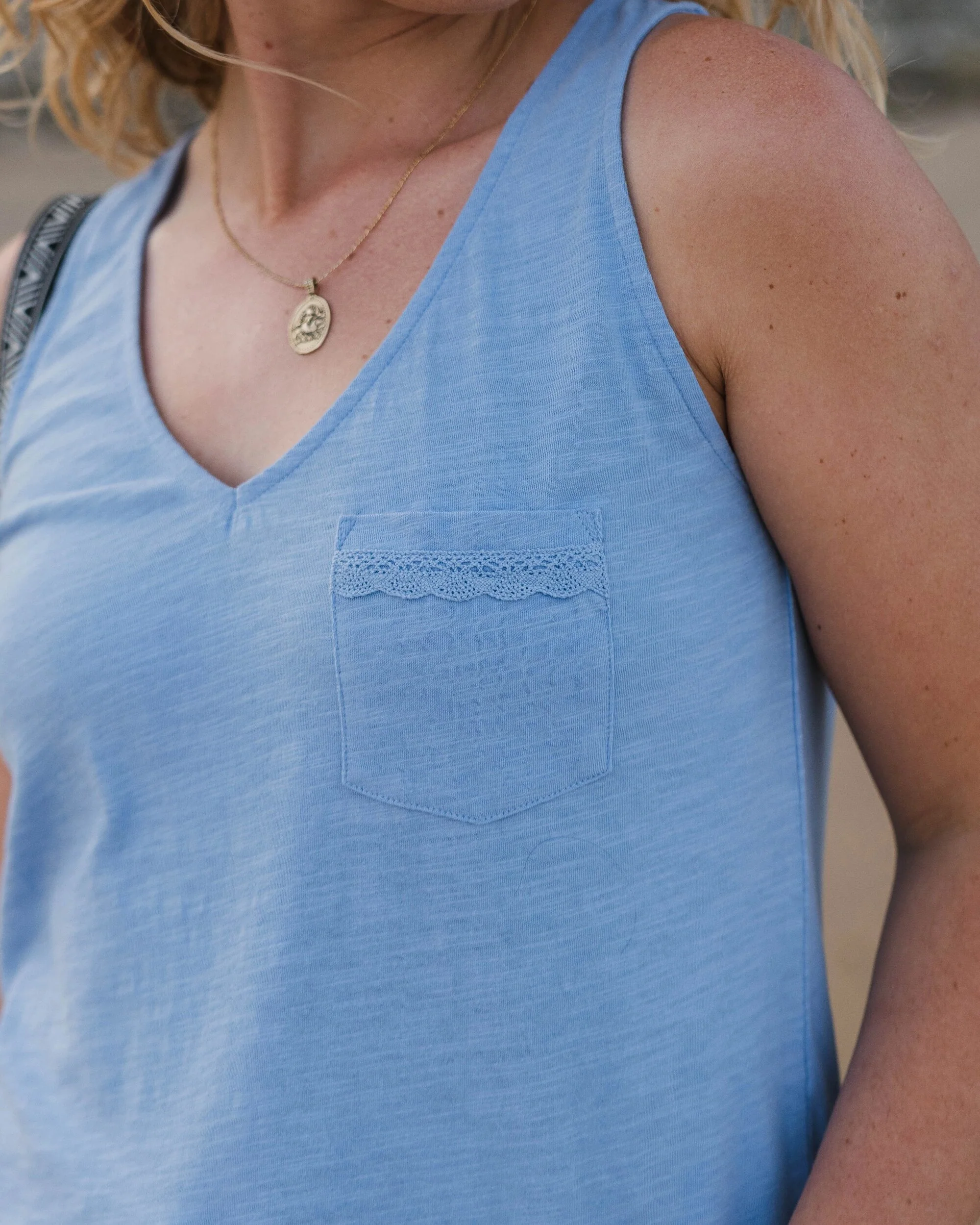Rivergate Top - Cornflower - Image 4