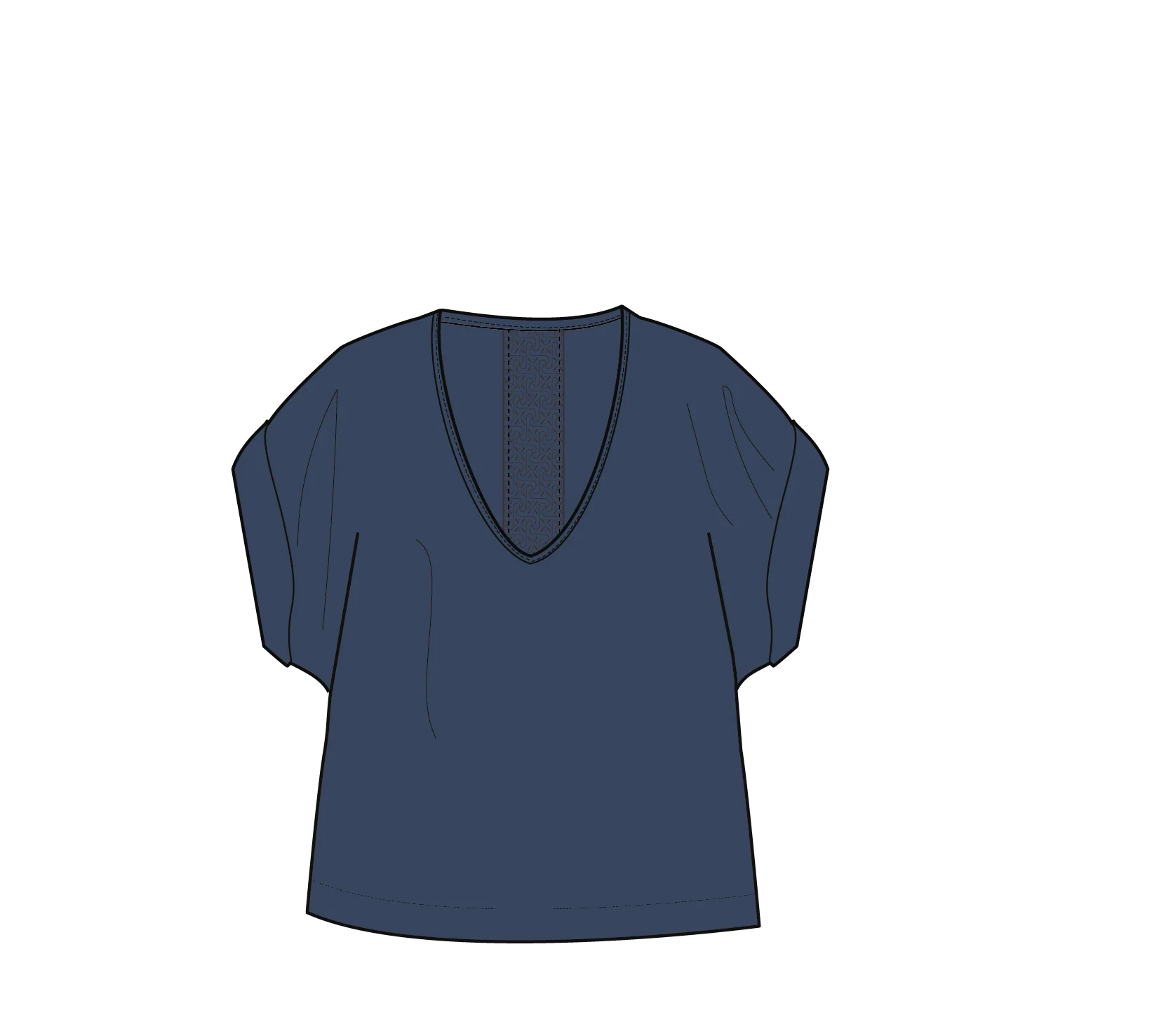 Rivergate T-Shirt - Dark Denim - Image 10