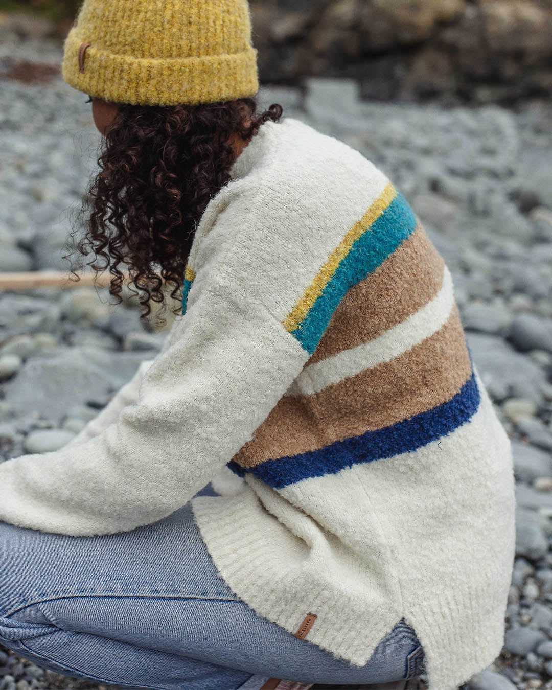 Riverglen Knitted Jumper - Birch - Image 5