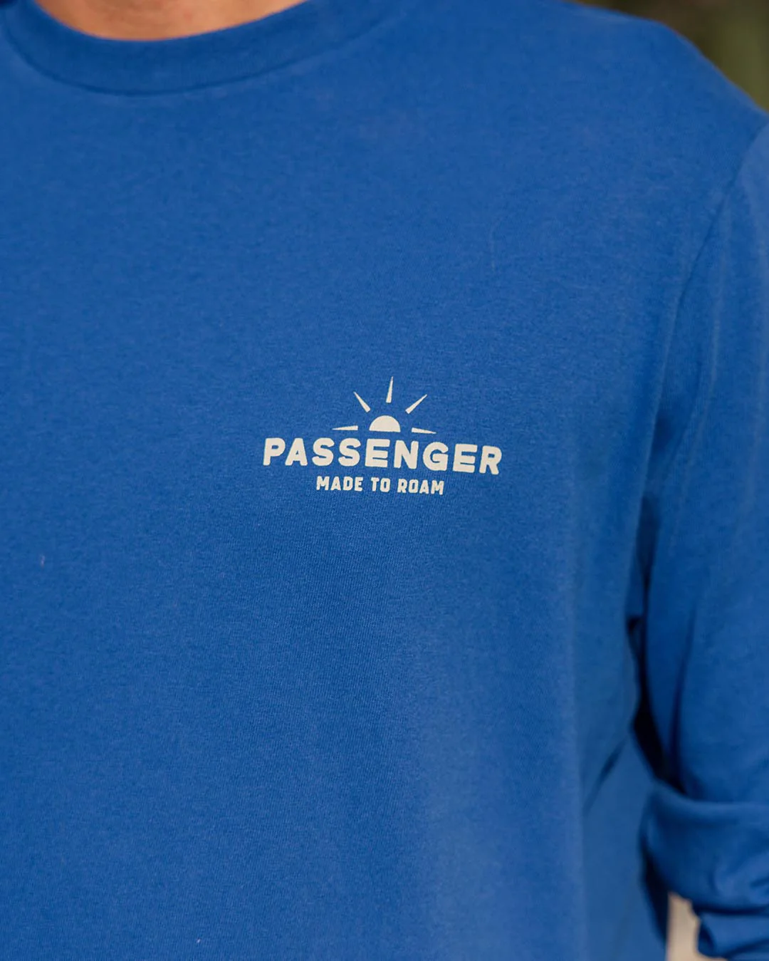 Roam Free LS T-Shirt - True Blue - Image 3