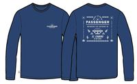 Roam Free LS T-Shirt - True Blue - Image 7