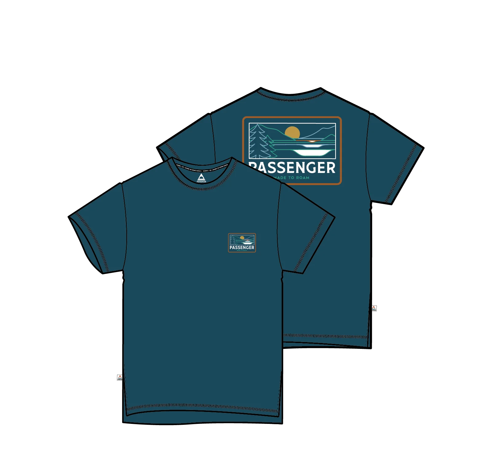 Roamer Men's Drirelease® Active T-Shirt - Tidal Blue - Image 7