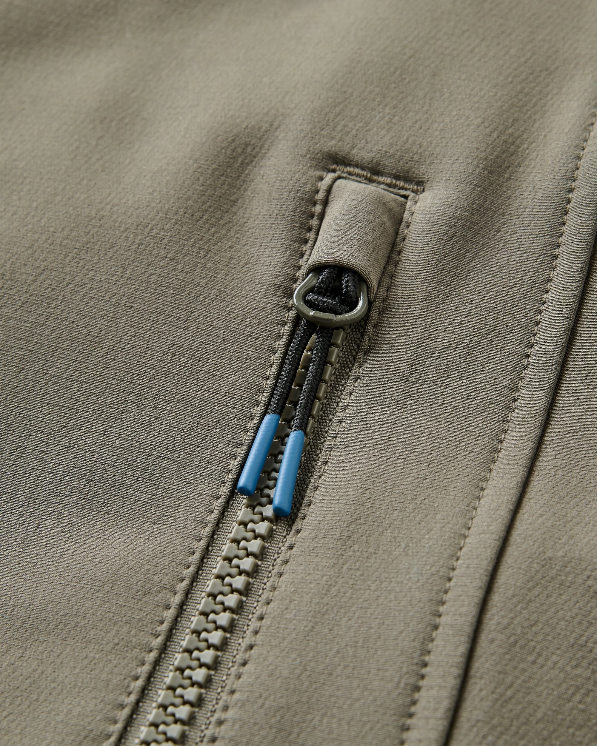 Roamer Softshell Anorak - Dark Denim/ Dusty Olive - Image 4