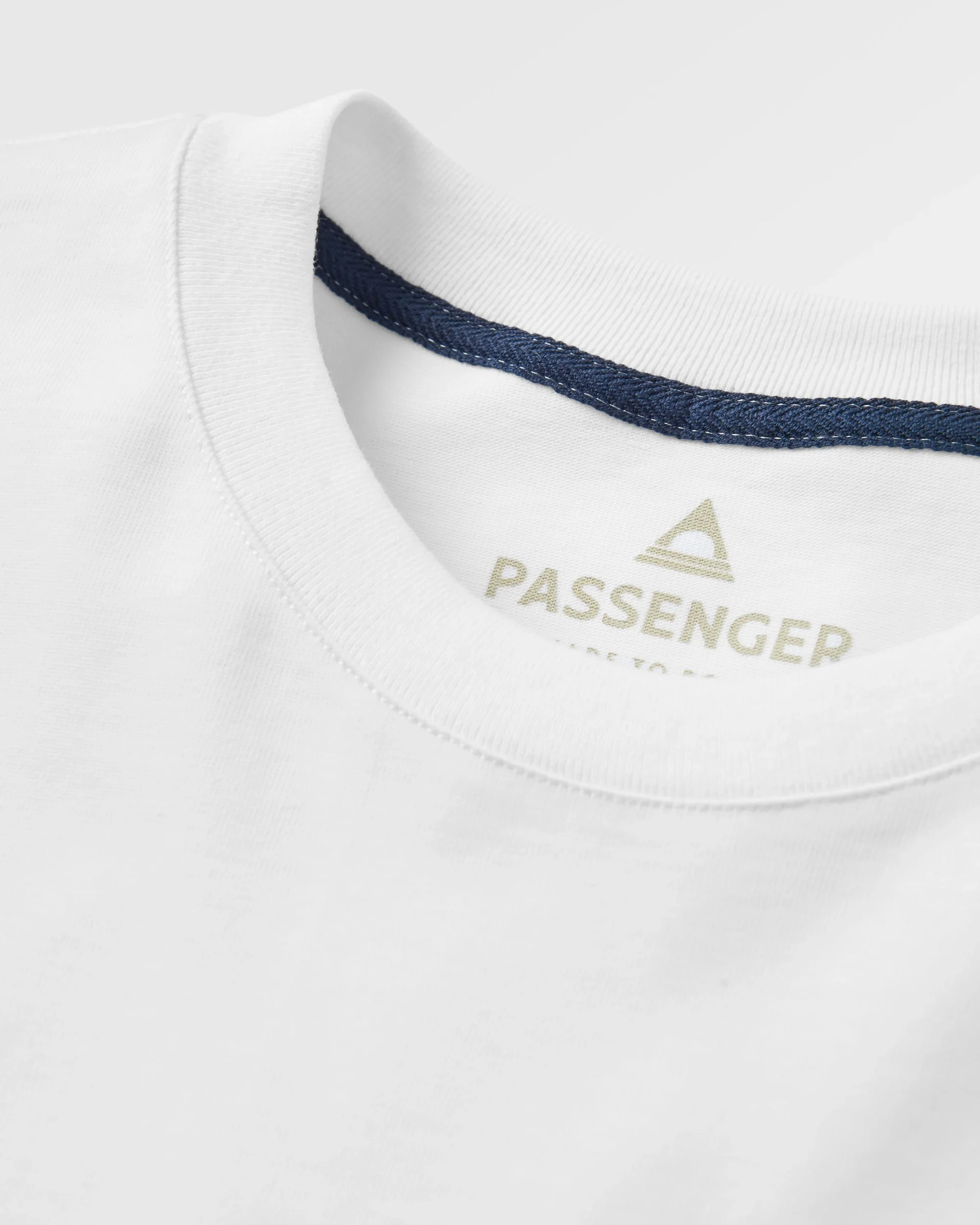 Roamer Patch Relaxed Fit T-Shirt - White - Image 5