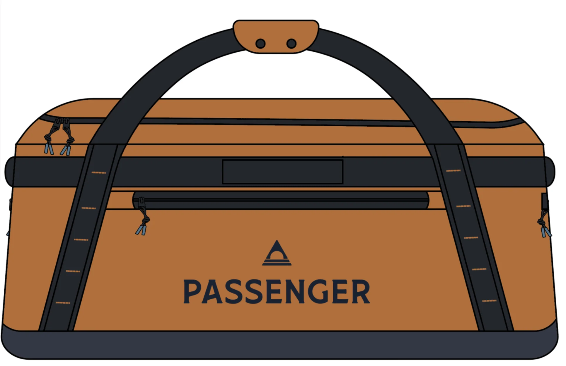 Roamer 40L Duffel Bag - Sunrise Orange - Image 16