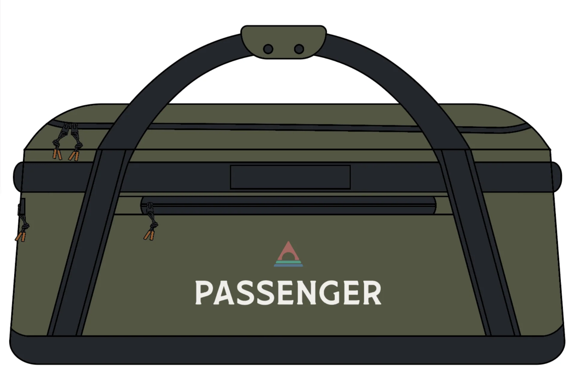 Roamer 60L Duffel Bag - Khaki - Image 16
