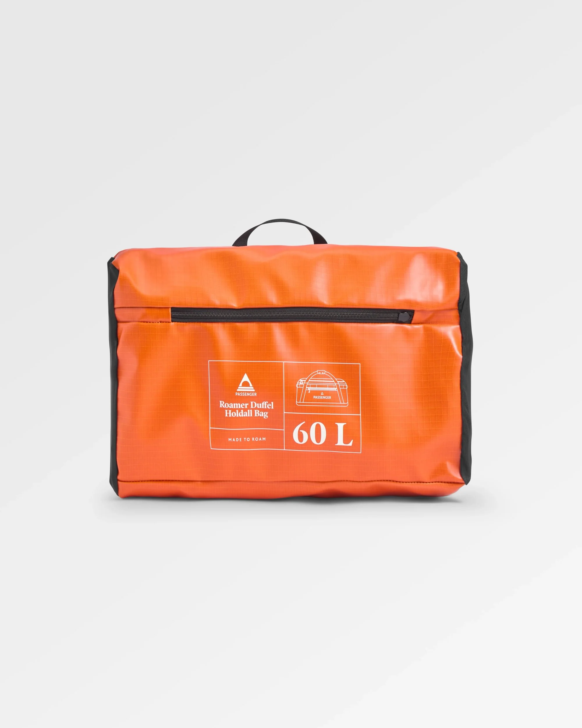 Roamer 60L Duffel Bag - Sunrise Orange - Image 6