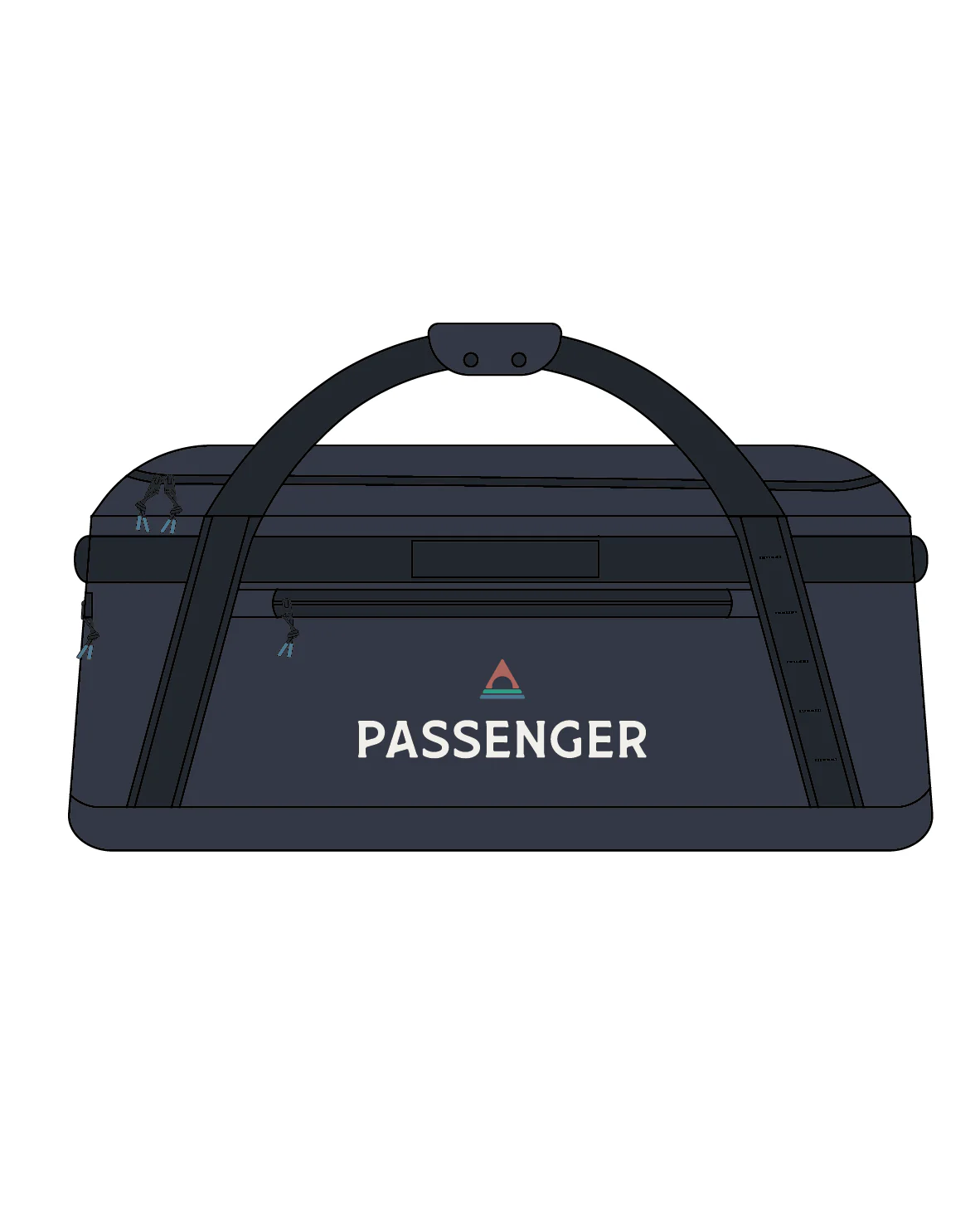 Roamer 60L Duffel Bag - Phantom Black - Image 15