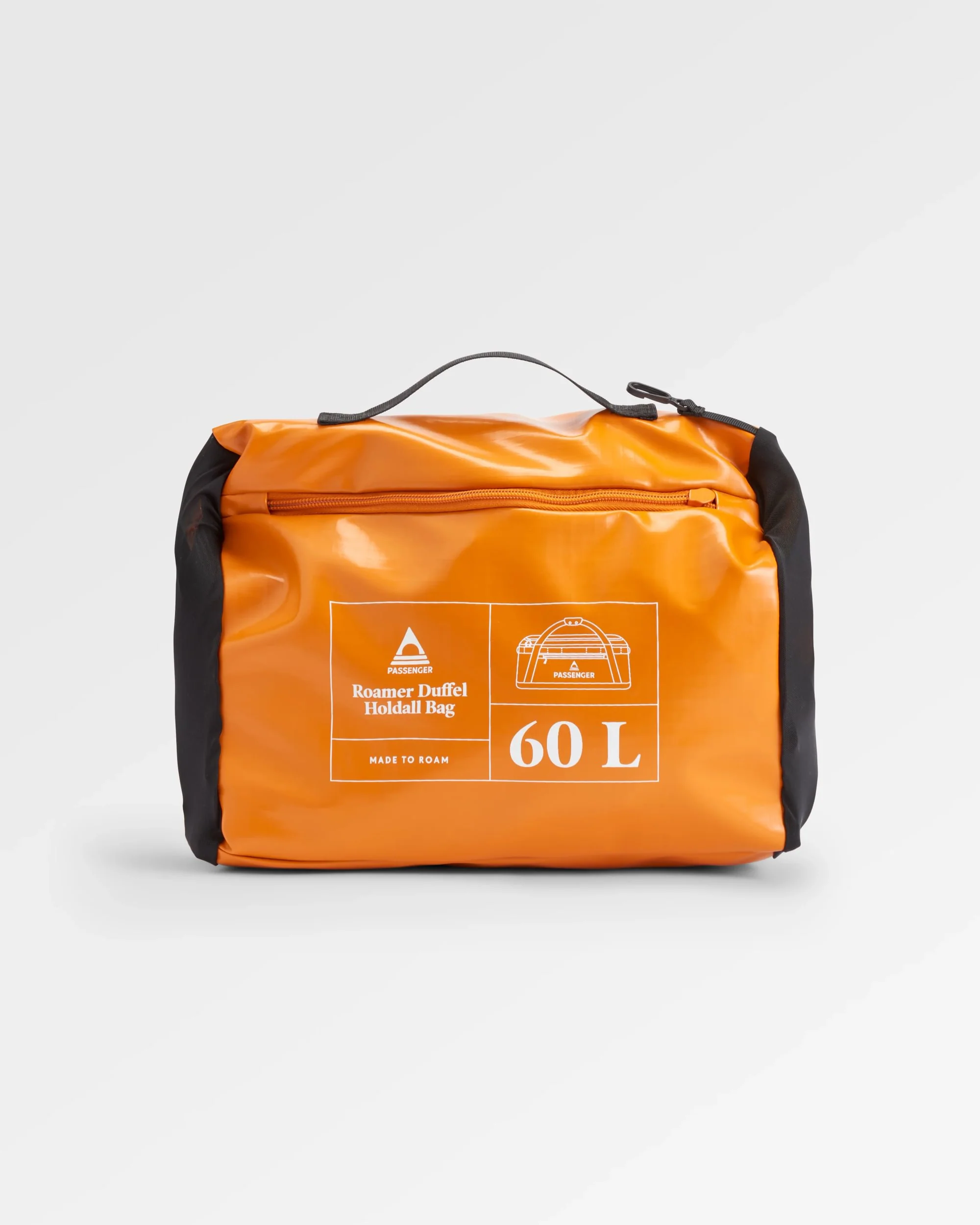 Roamer 60L Duffel Bag - Sunrise Orange - Image 9